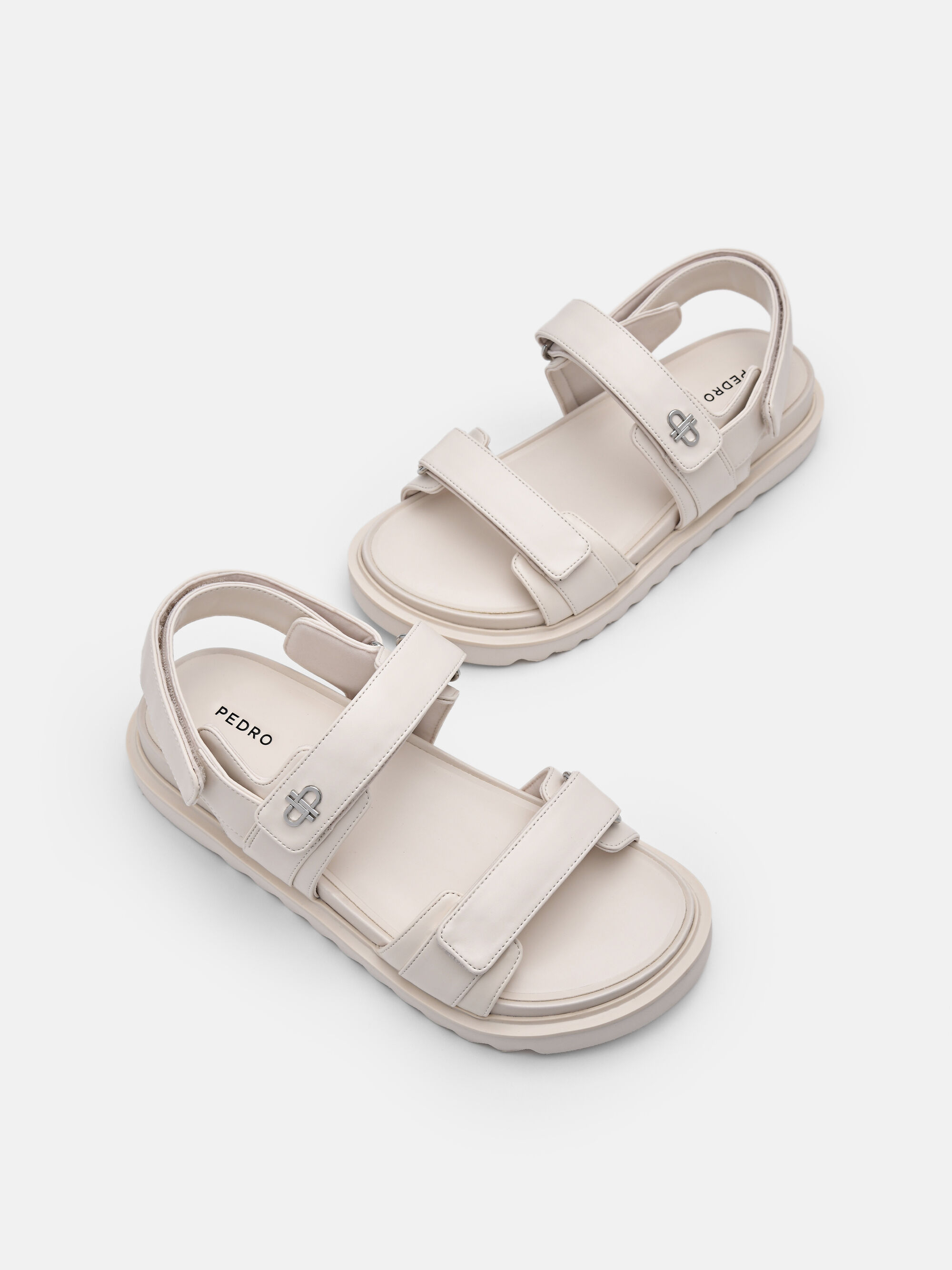 PEDRO Icon Slingback Sandals, Chalk