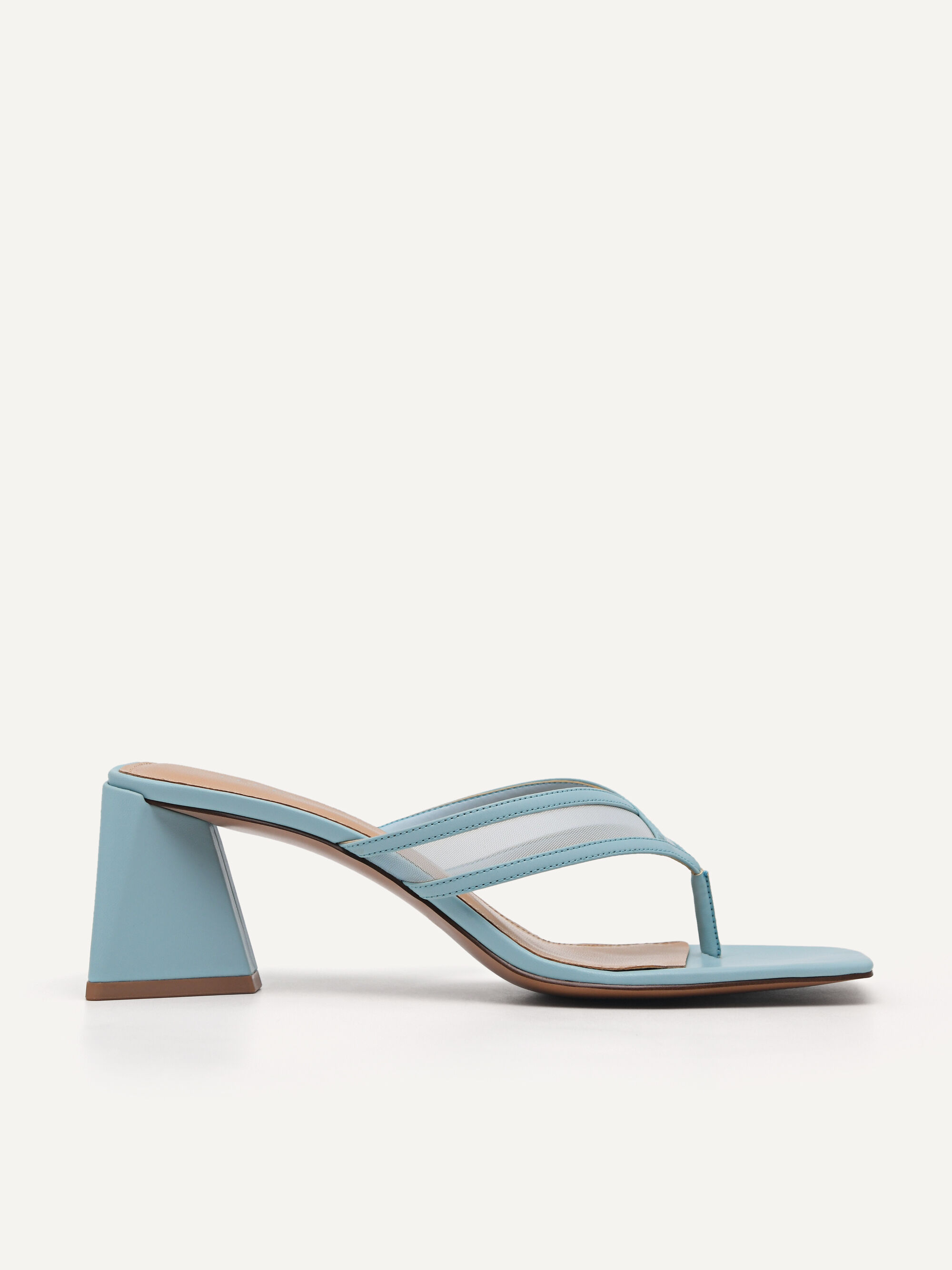 thong heeled sandals zara