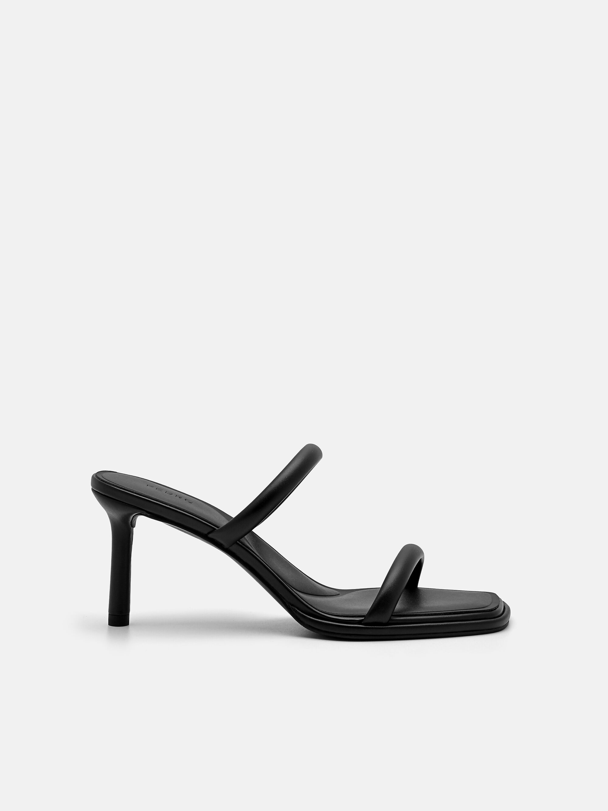 Bianca Heel Sandals, Black