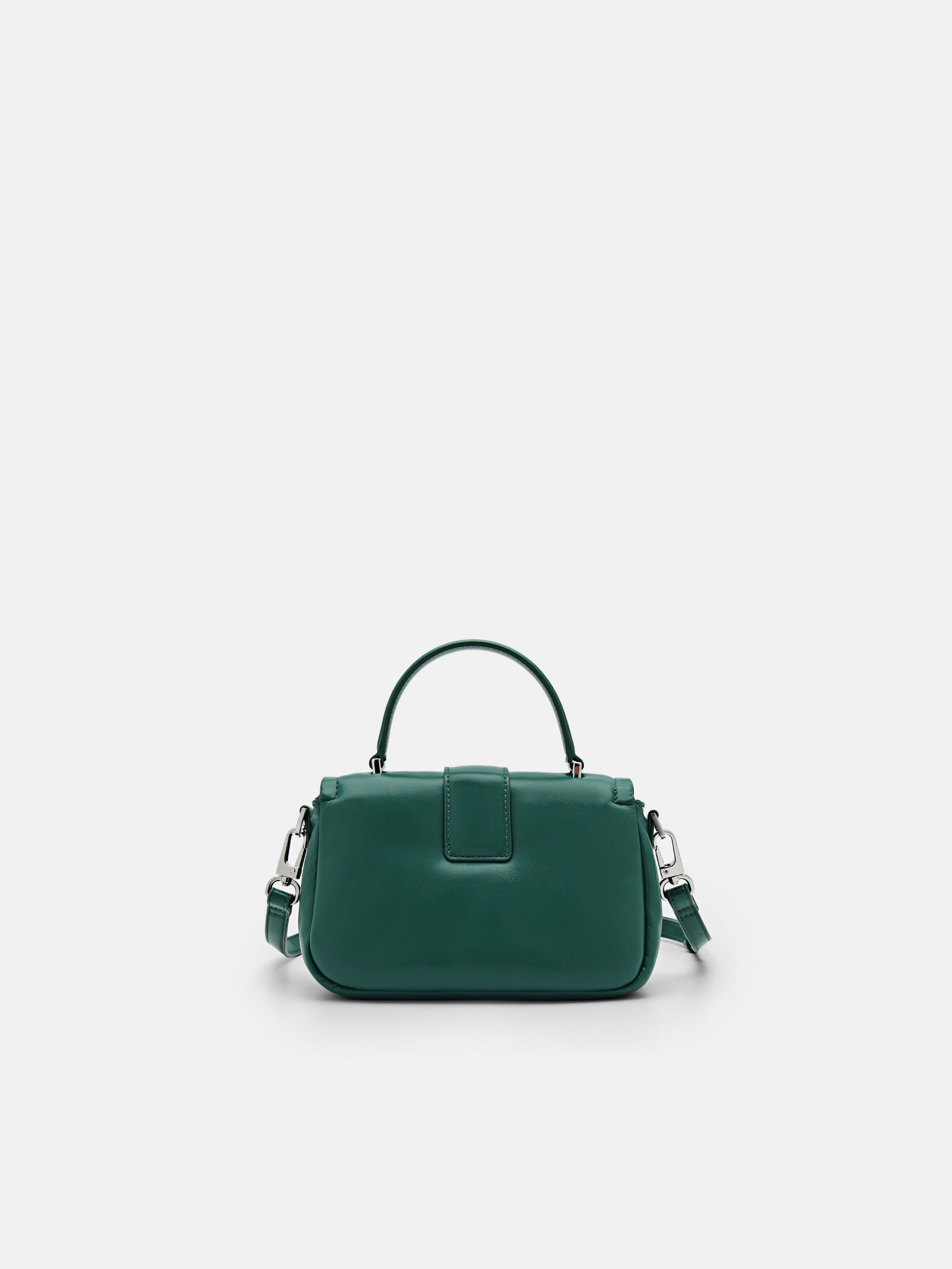 Helix Mini Shoulder Bag, Green