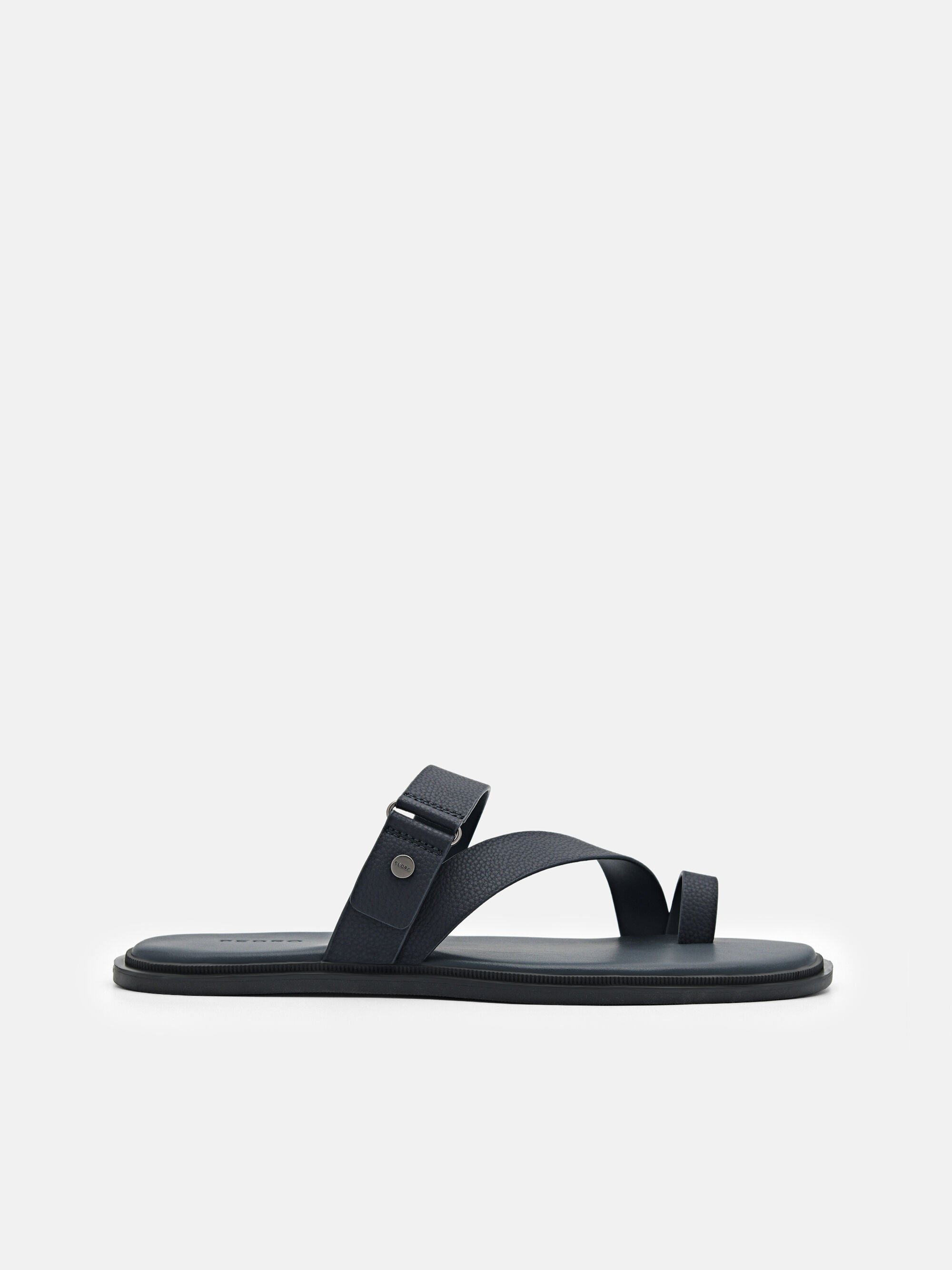 Oliver Toe Loop Sandals, Navy