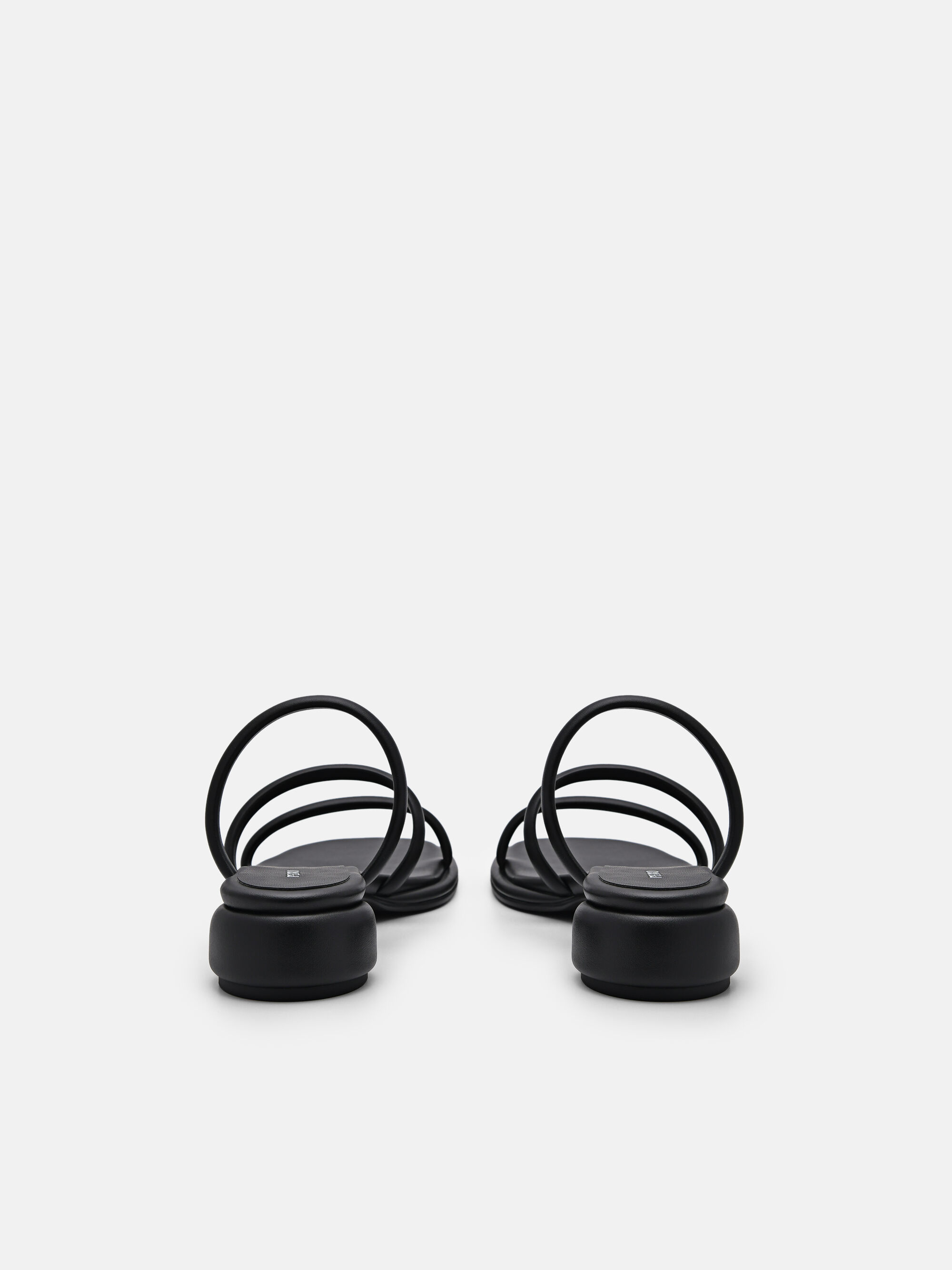 Meissa Strappy Heel Sandals, Black