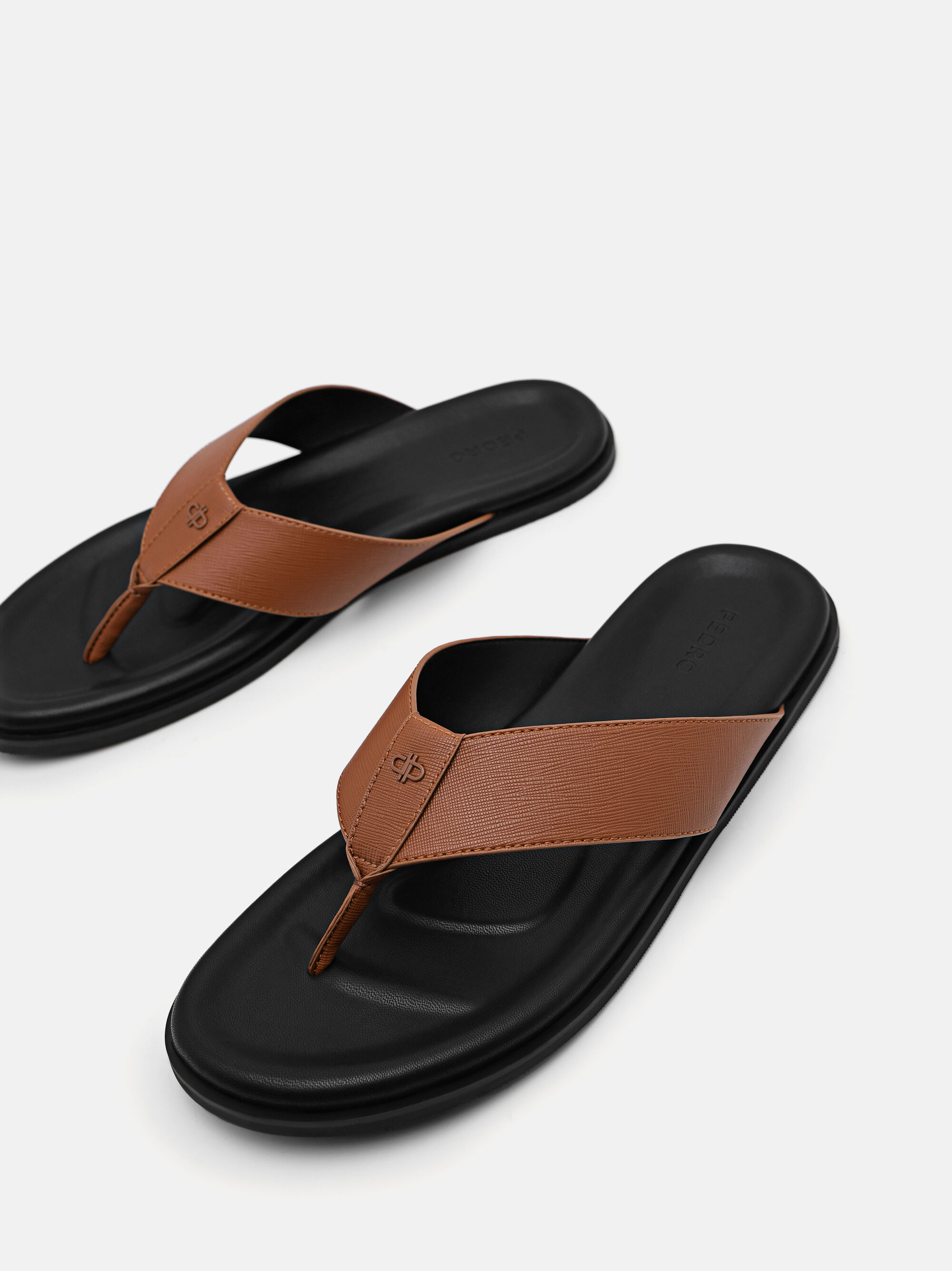 PEDRO Icon Thong Sandals, Cognac, hi-res