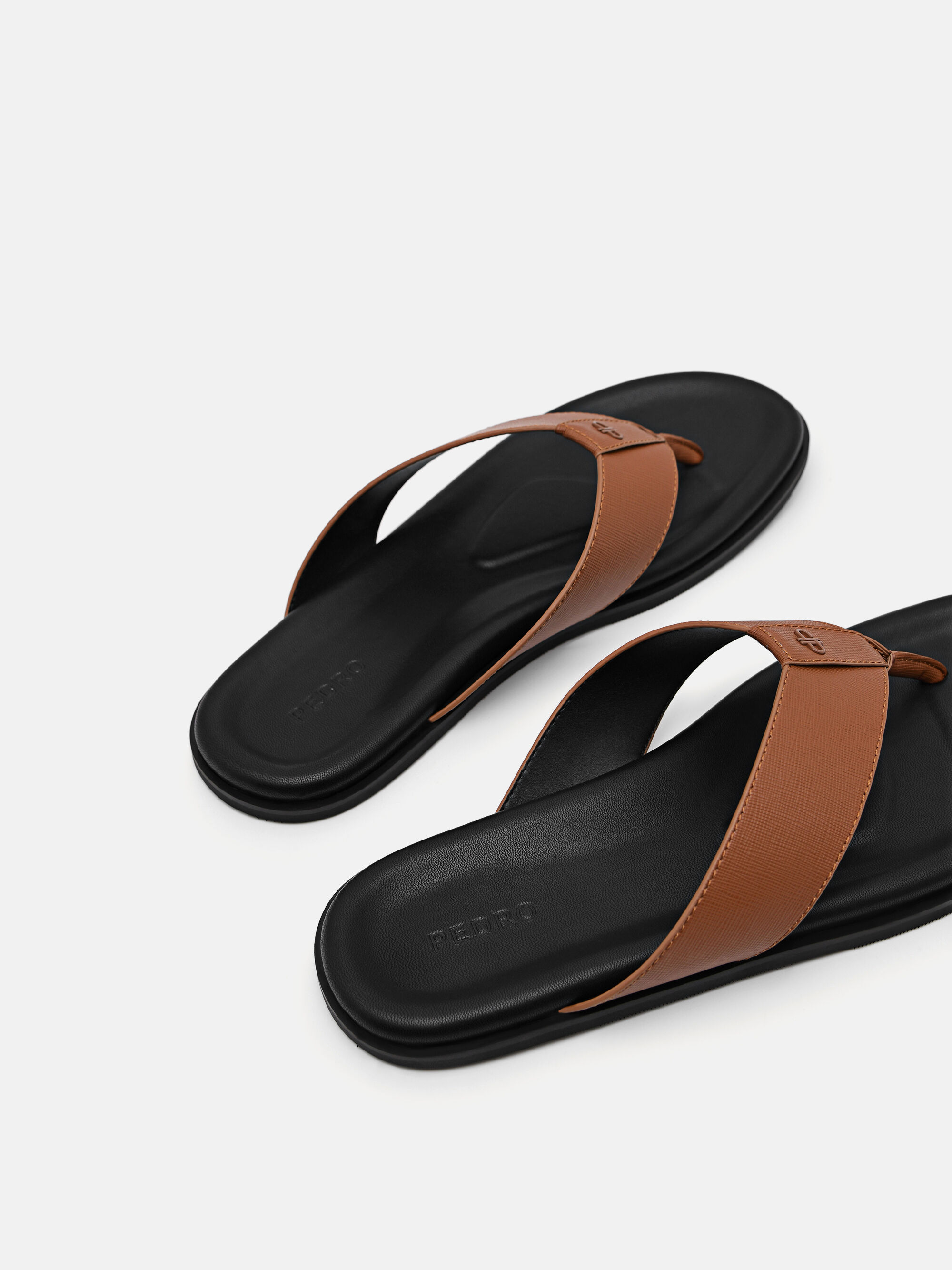 PEDRO Icon Thong Sandals, Cognac, hi-res