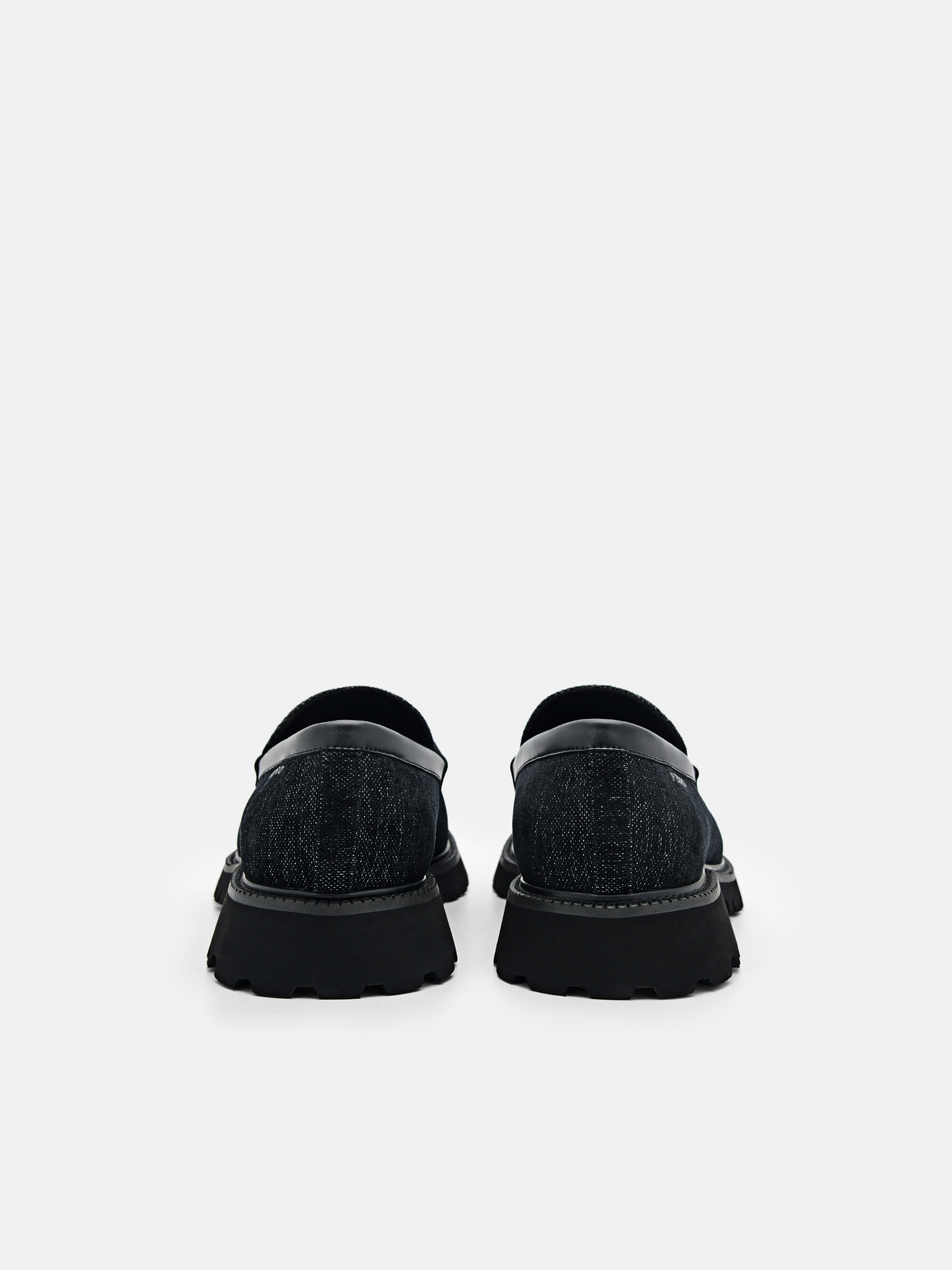 Hudson Penny Loafers, Black, hi-res