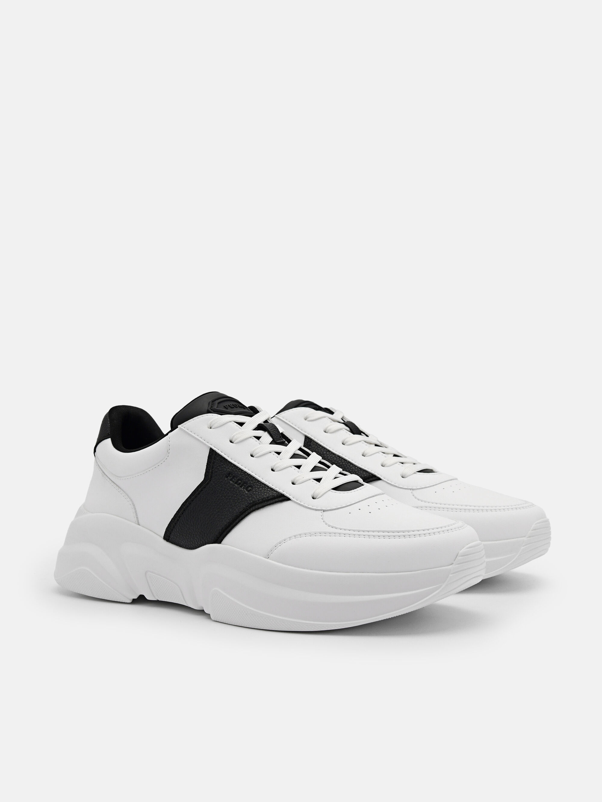 Giày sneakers cổ thấp Mono Altura, Đen, hi-res