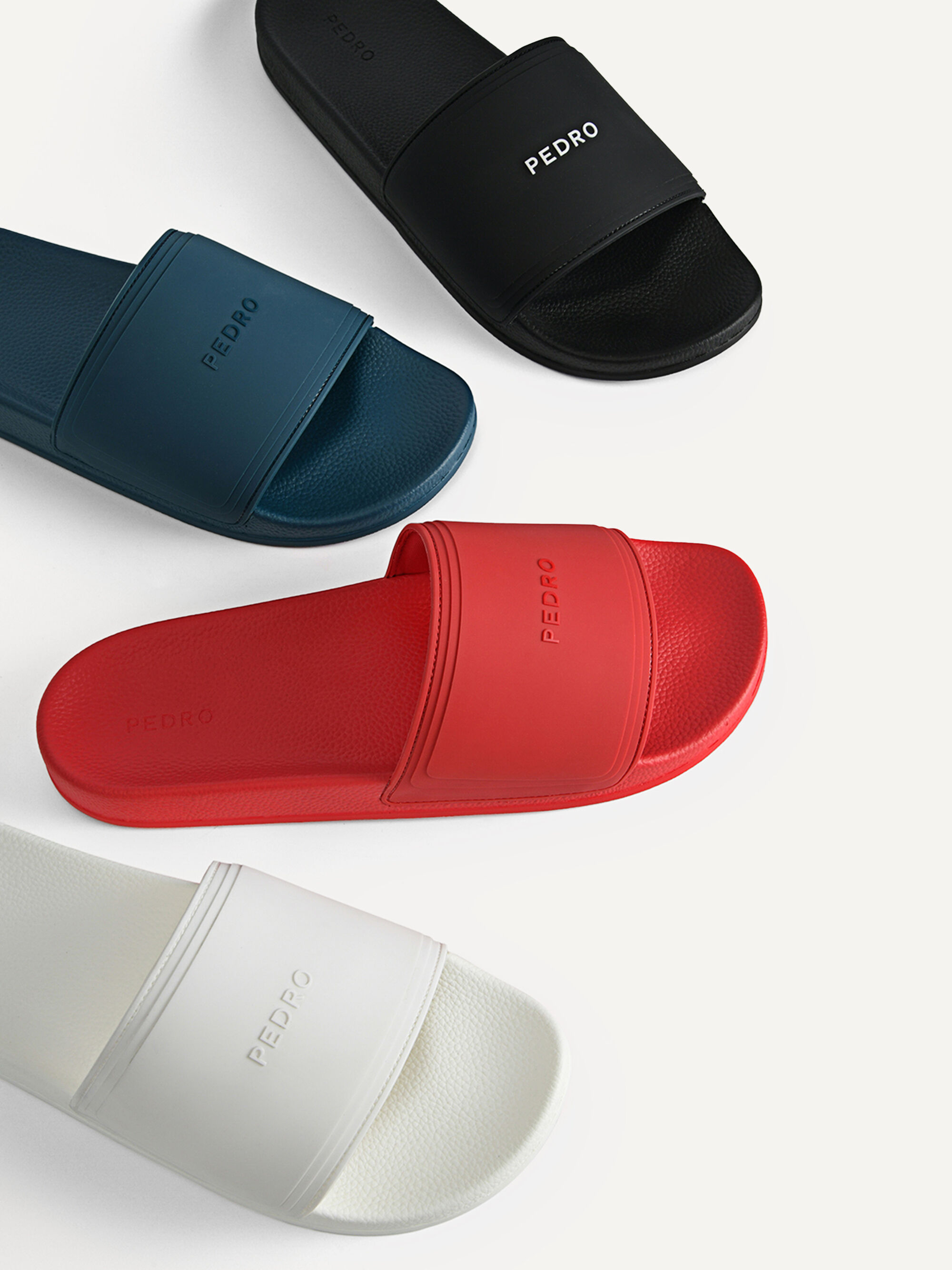 Billie Casual Slides, Red, hi-res