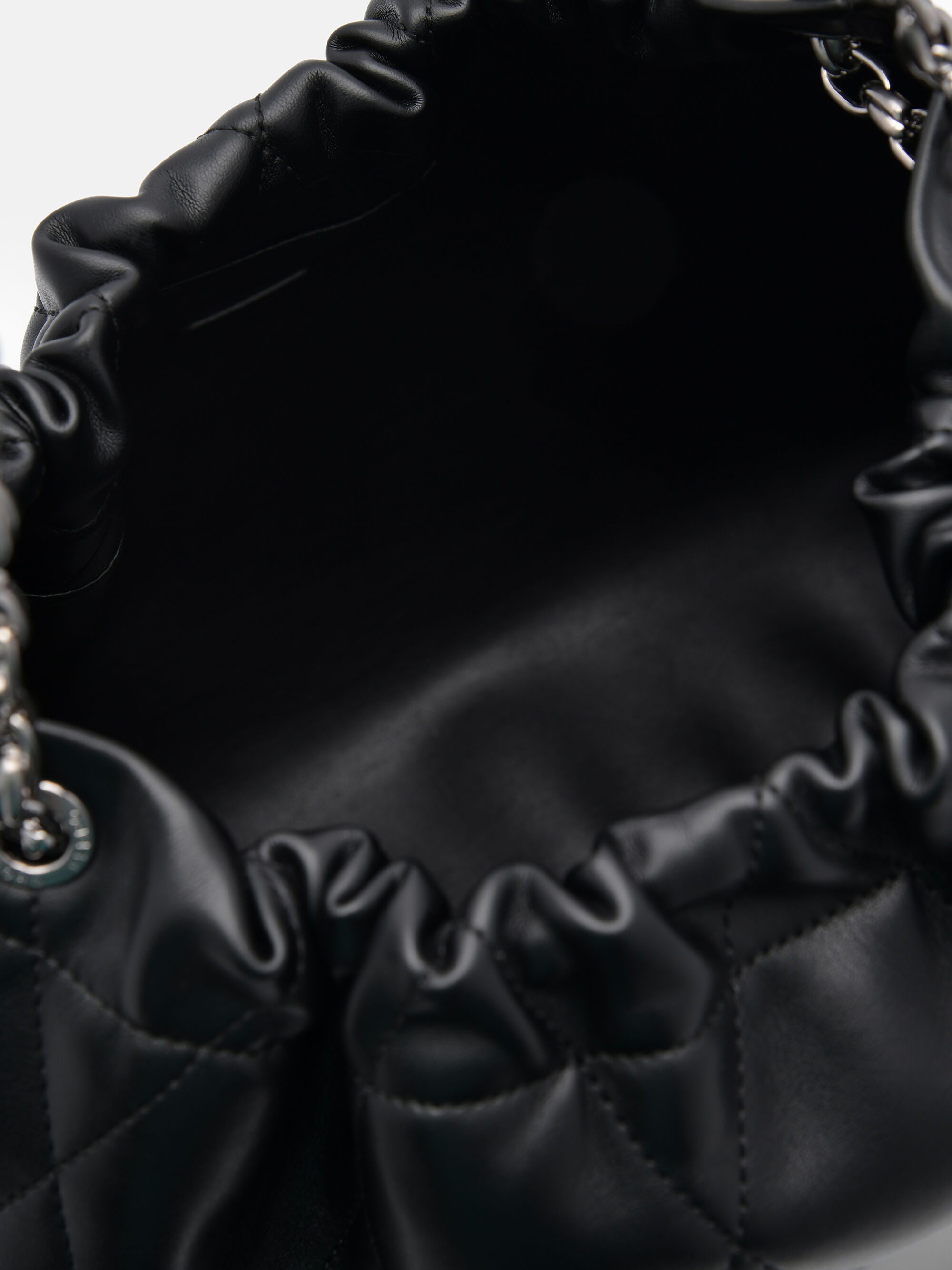 Kaia Quilted Shoulder Bag, Black, hi-res