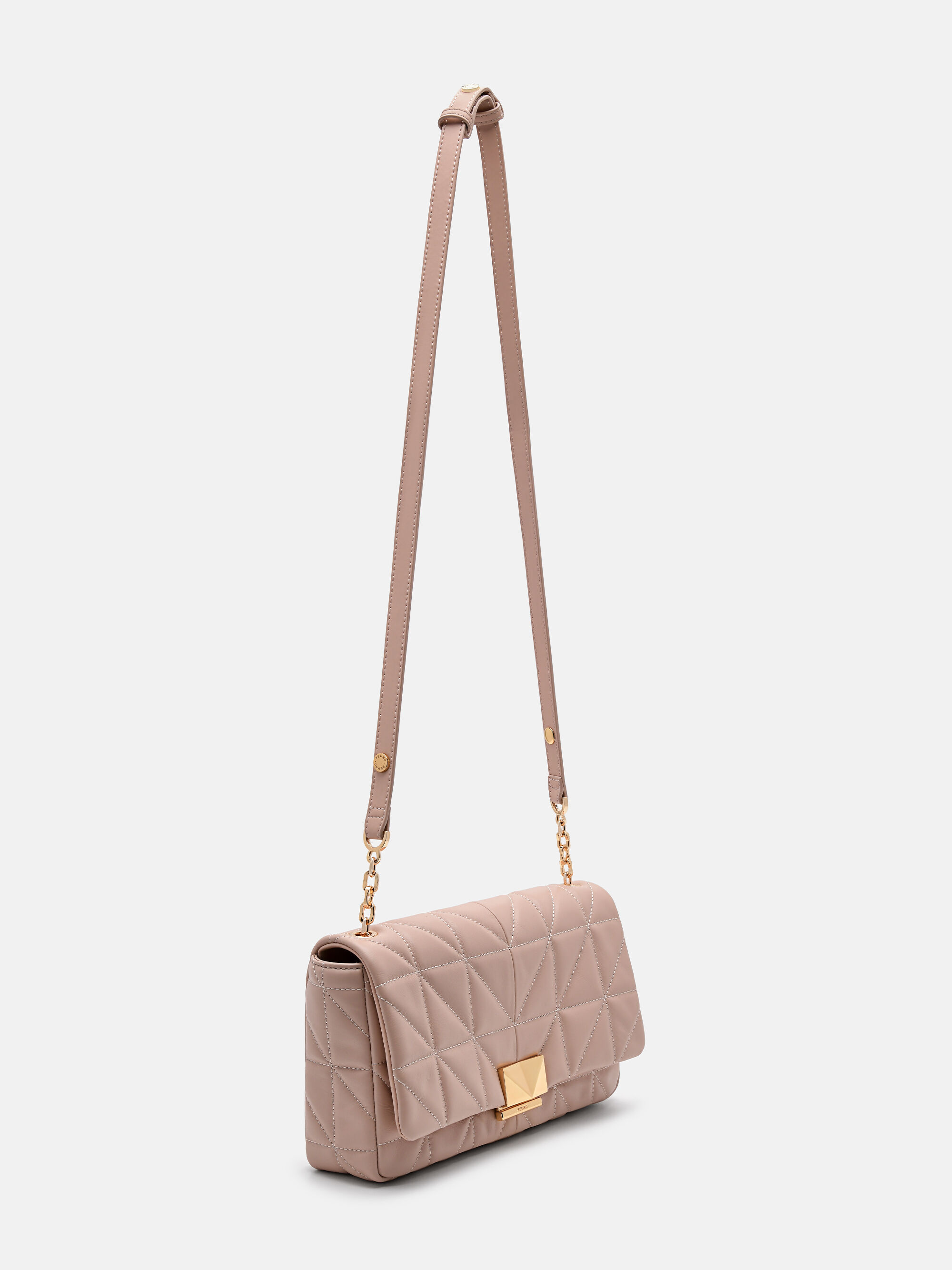 PEDRO Studio Leather Shoulder Bag in Pixel, Nude, hi-res