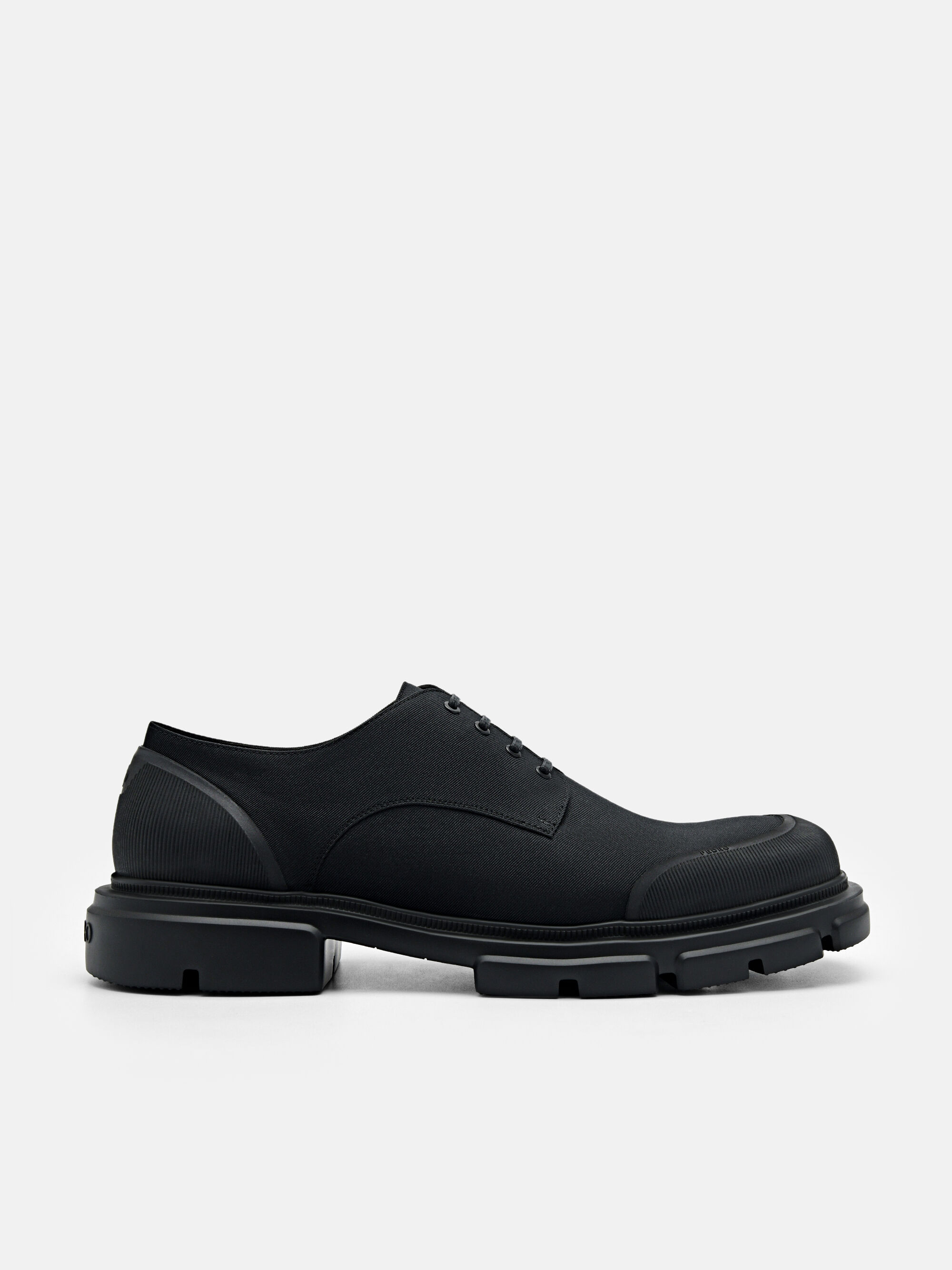 Ellis Derby Shoes, Black, hi-res