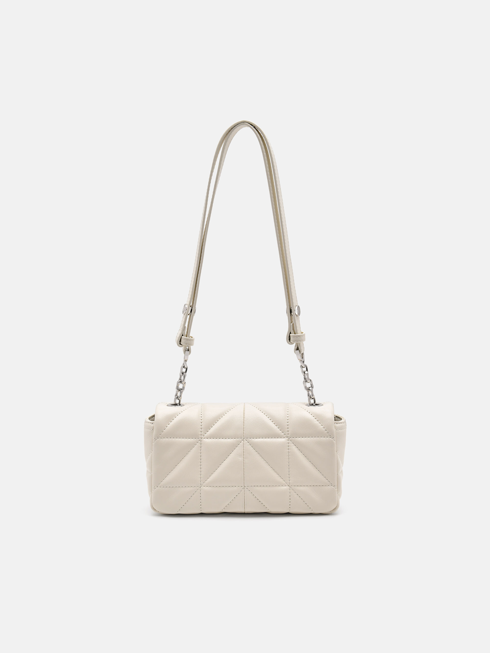 PEDRO Studio Leather Mini Shoulder Bag in Pixel, Chalk, hi-res