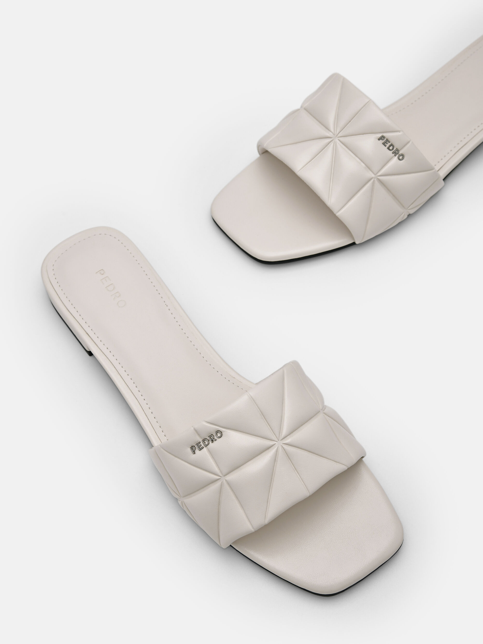 Bianca Sandals in Pixel, Chalk, hi-res