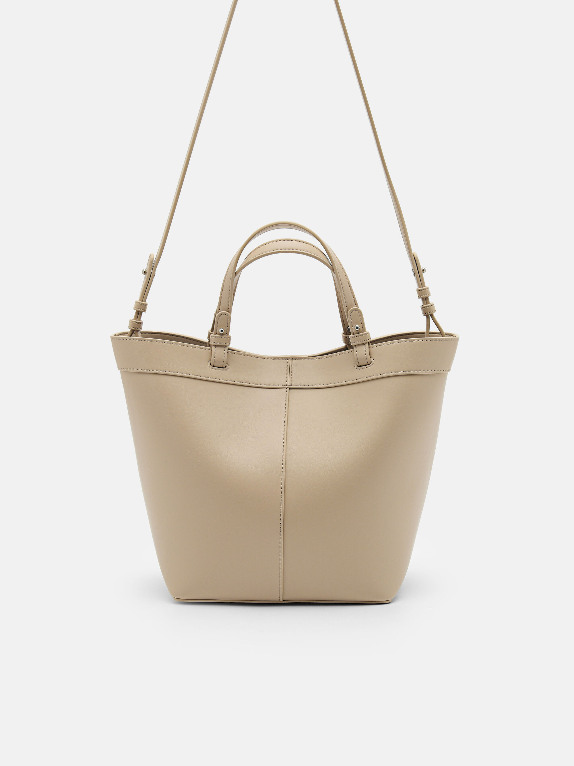 Túi tote chữ nhật Slouchy, Cát, hi-res