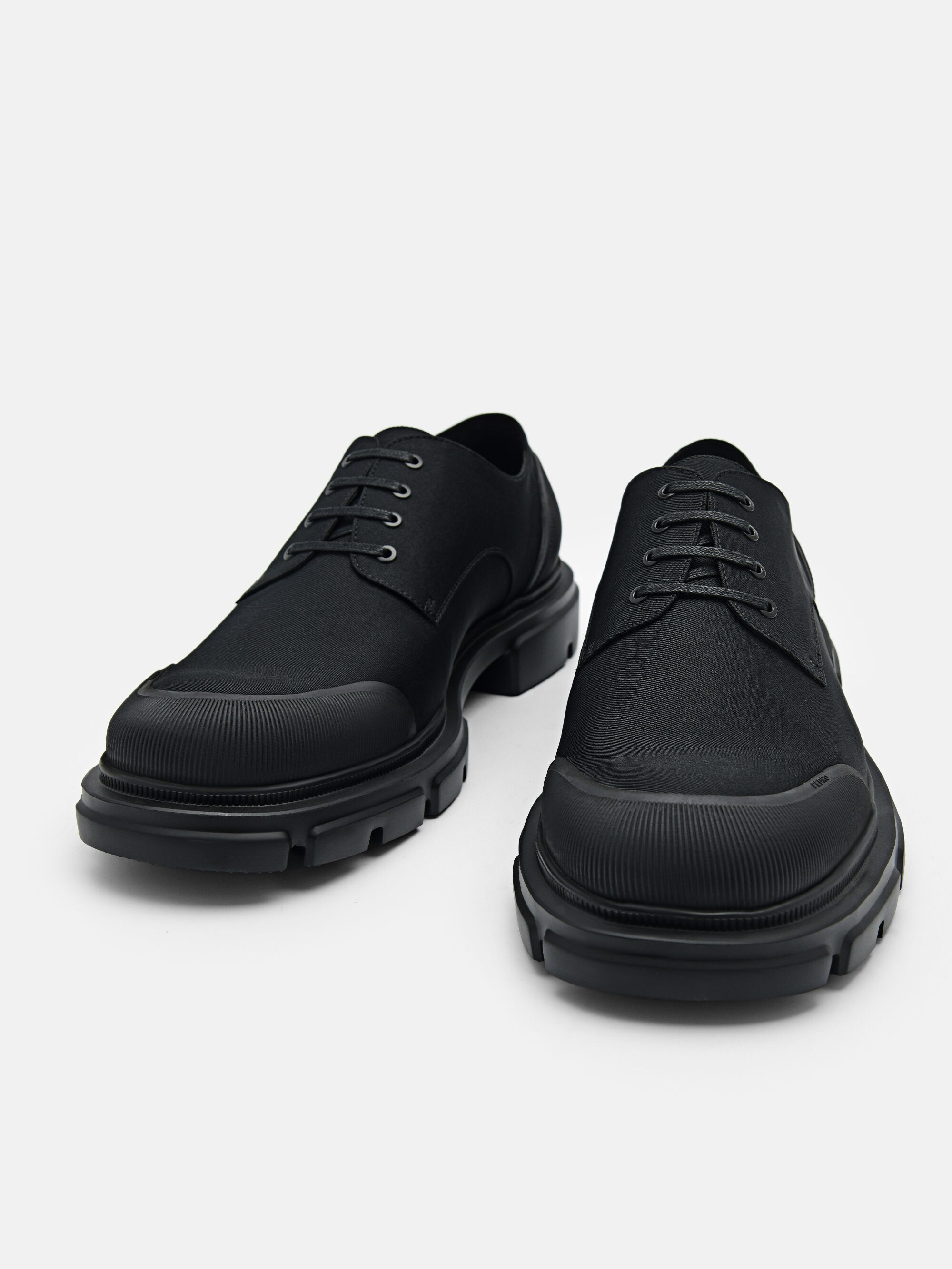 Ellis Derby Shoes, Black, hi-res