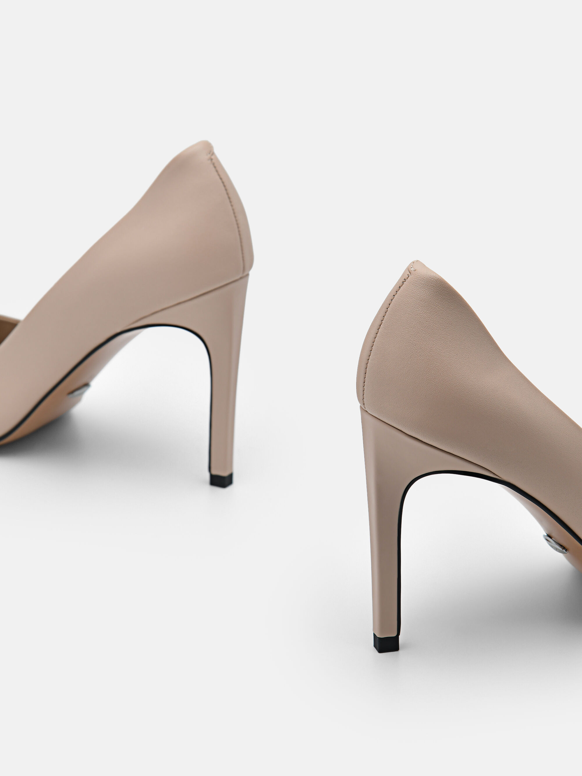 PEDRO Studio Ursula Leather Pumps, Nude, hi-res