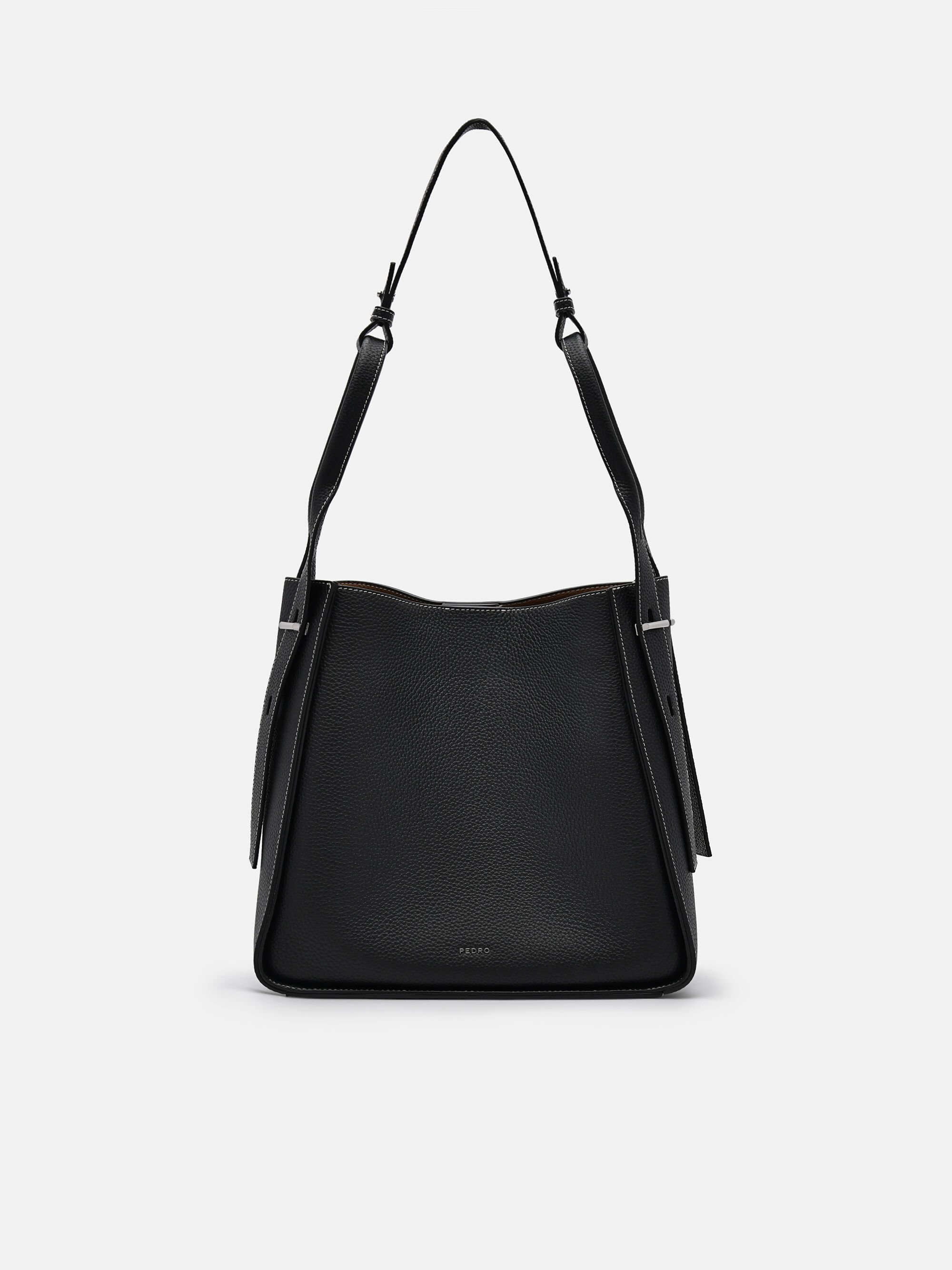 Demi Hobo Bag, Black, hi-res