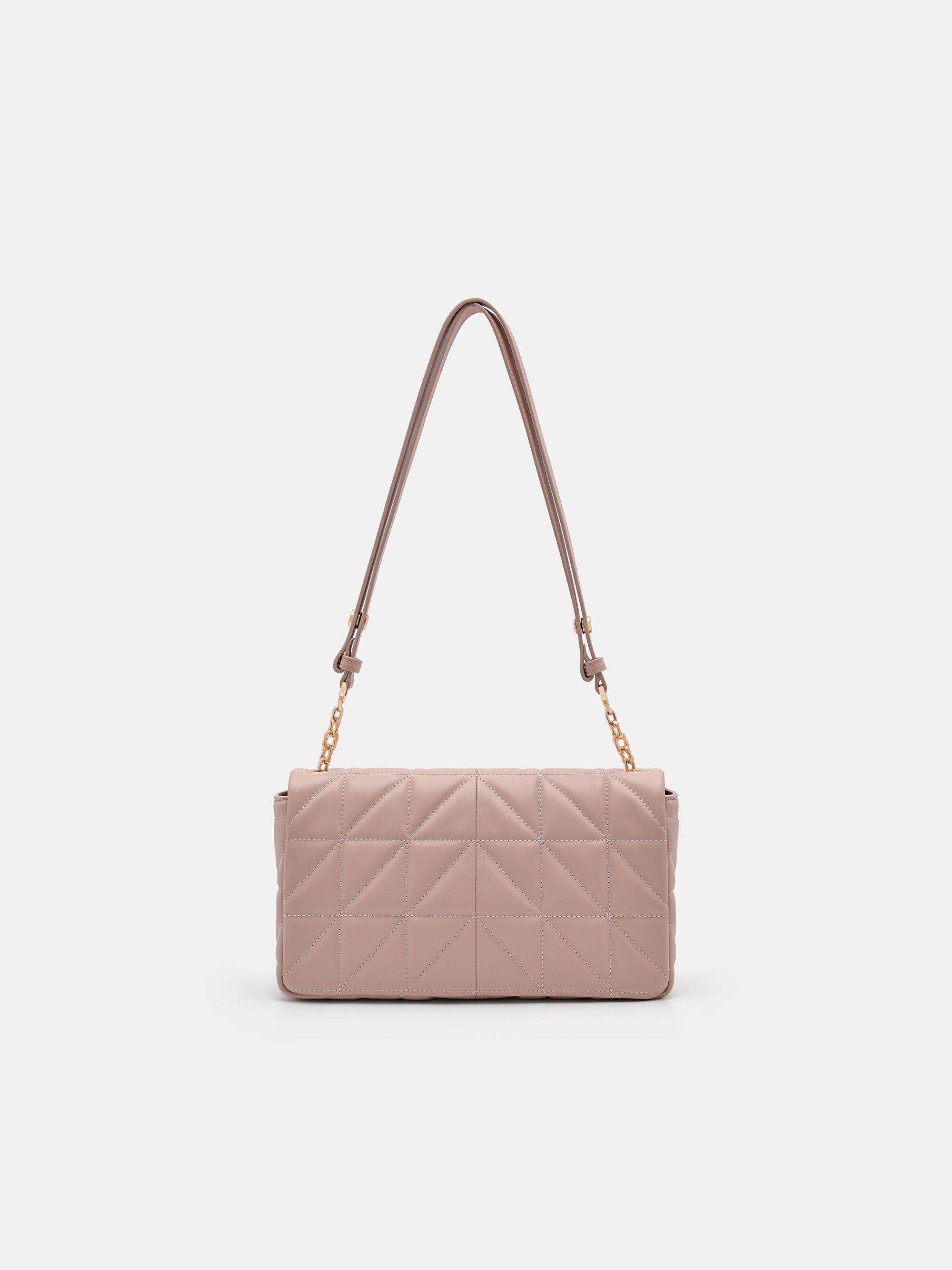 PEDRO Studio Leather Shoulder Bag in Pixel, Nude, hi-res