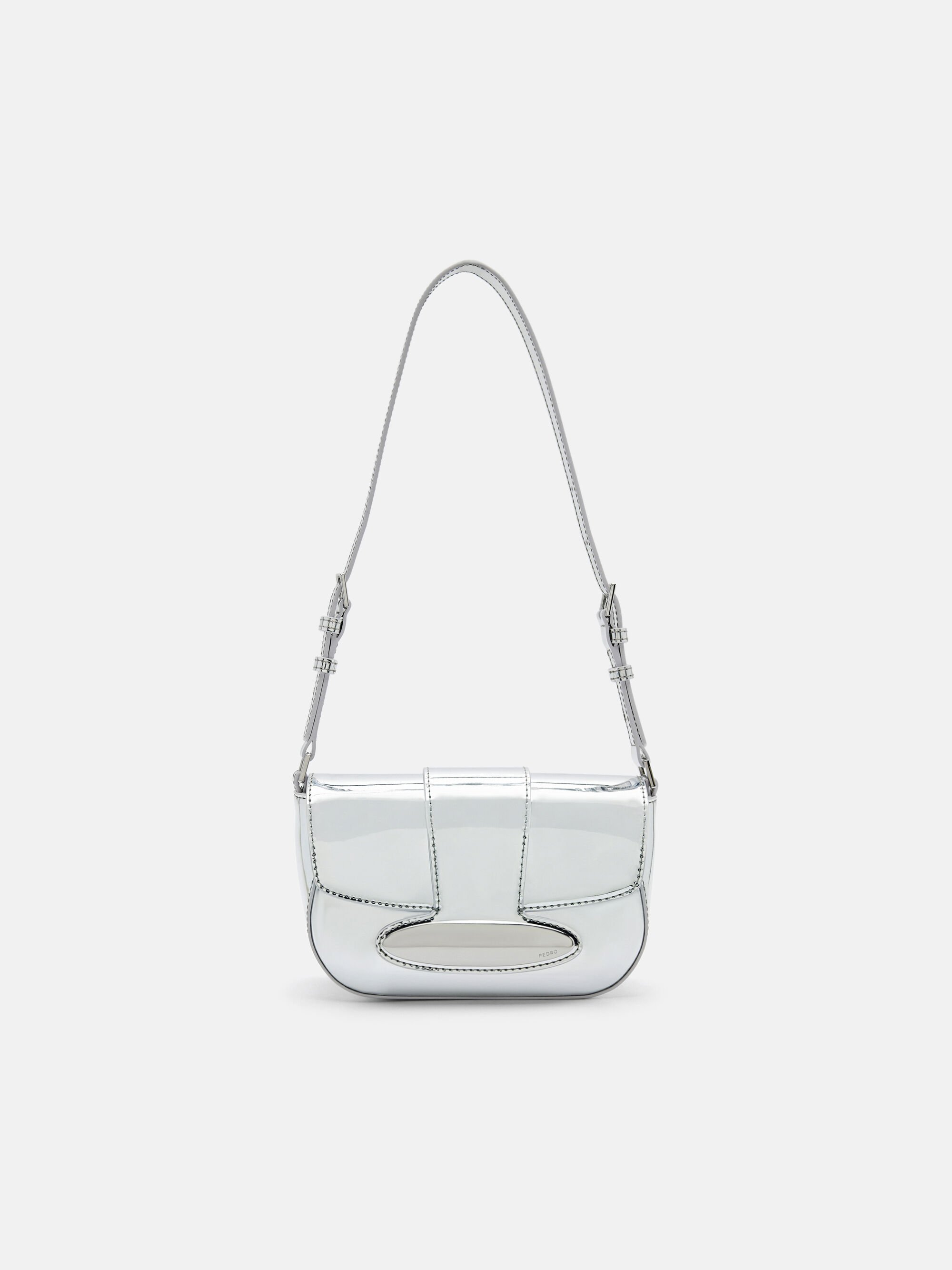 Dione Mini Shoulder Bag, Silver, hi-res