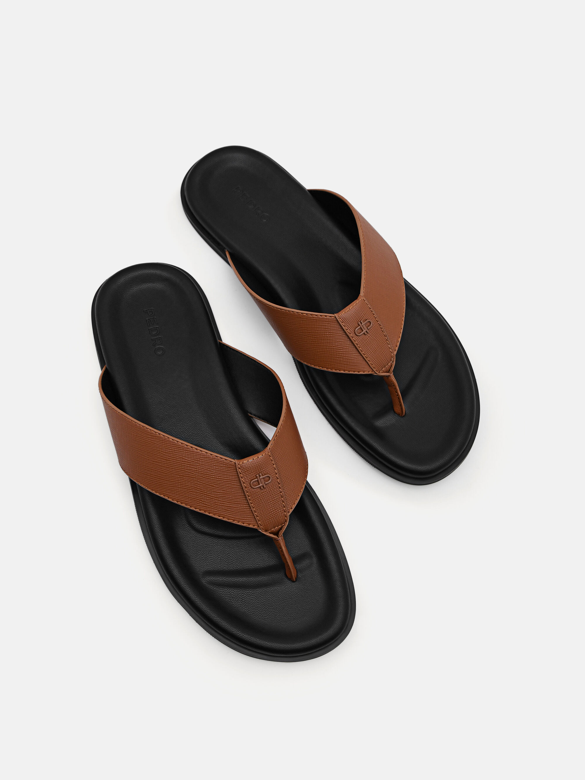 PEDRO Icon Thong Sandals, Cognac, hi-res