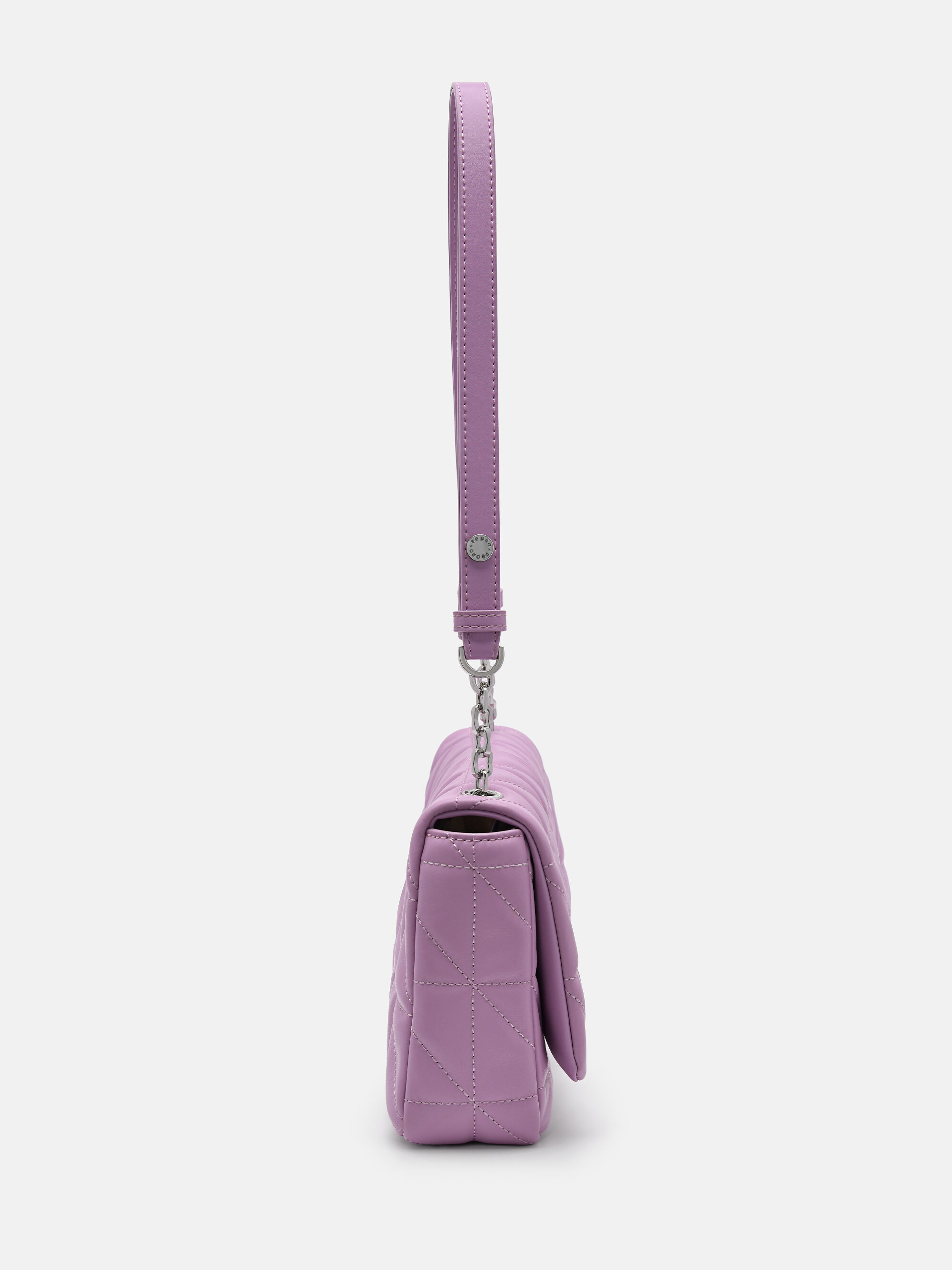 PEDRO Studio Leather Shoulder Bag in Pixel, Purple, hi-res