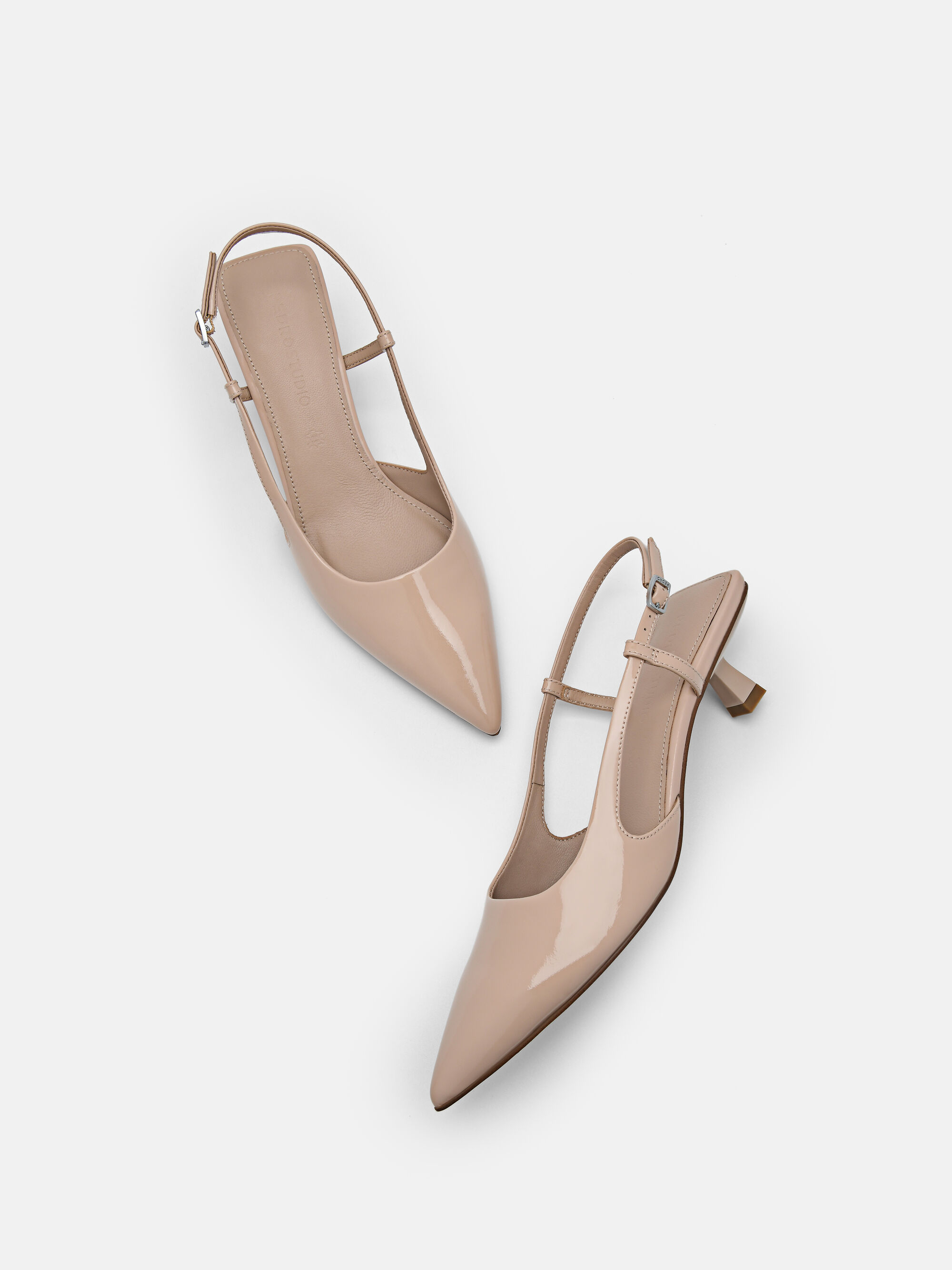 PEDRO Studio Loral Leather Pumps, Nude, hi-res