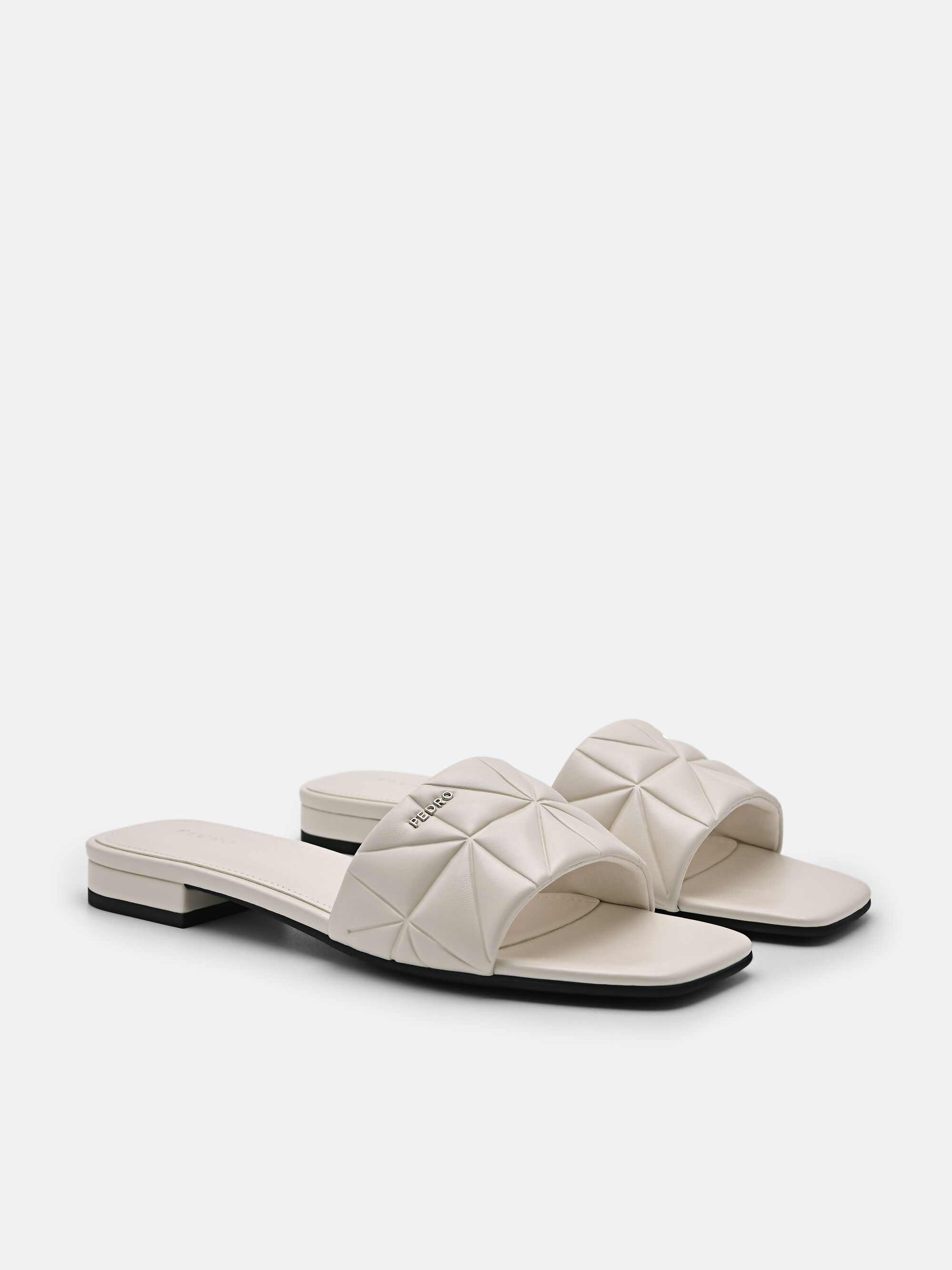 Bianca Sandals in Pixel, Chalk, hi-res