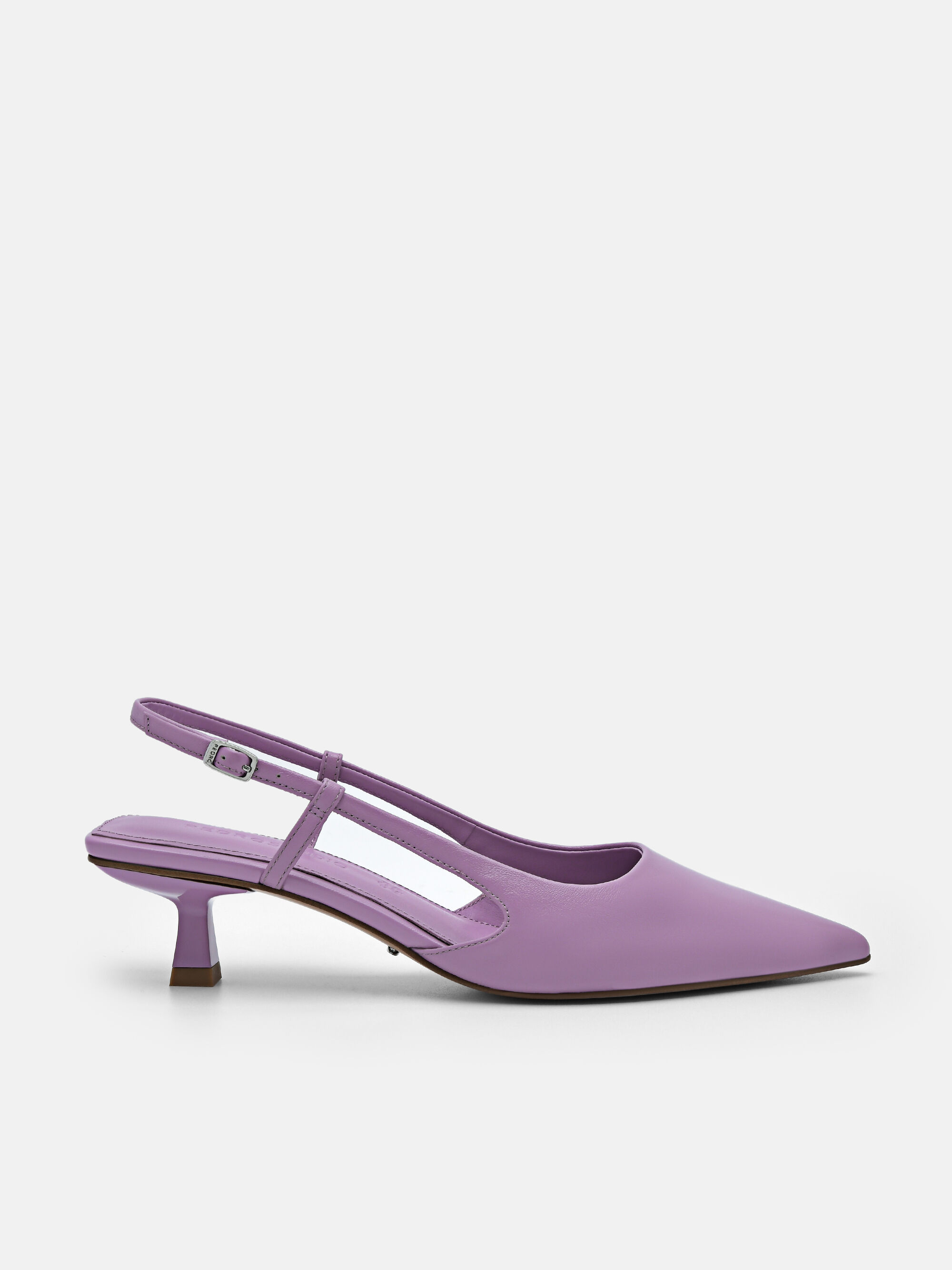 PEDRO Studio Loral Leather Pumps, Purple, hi-res