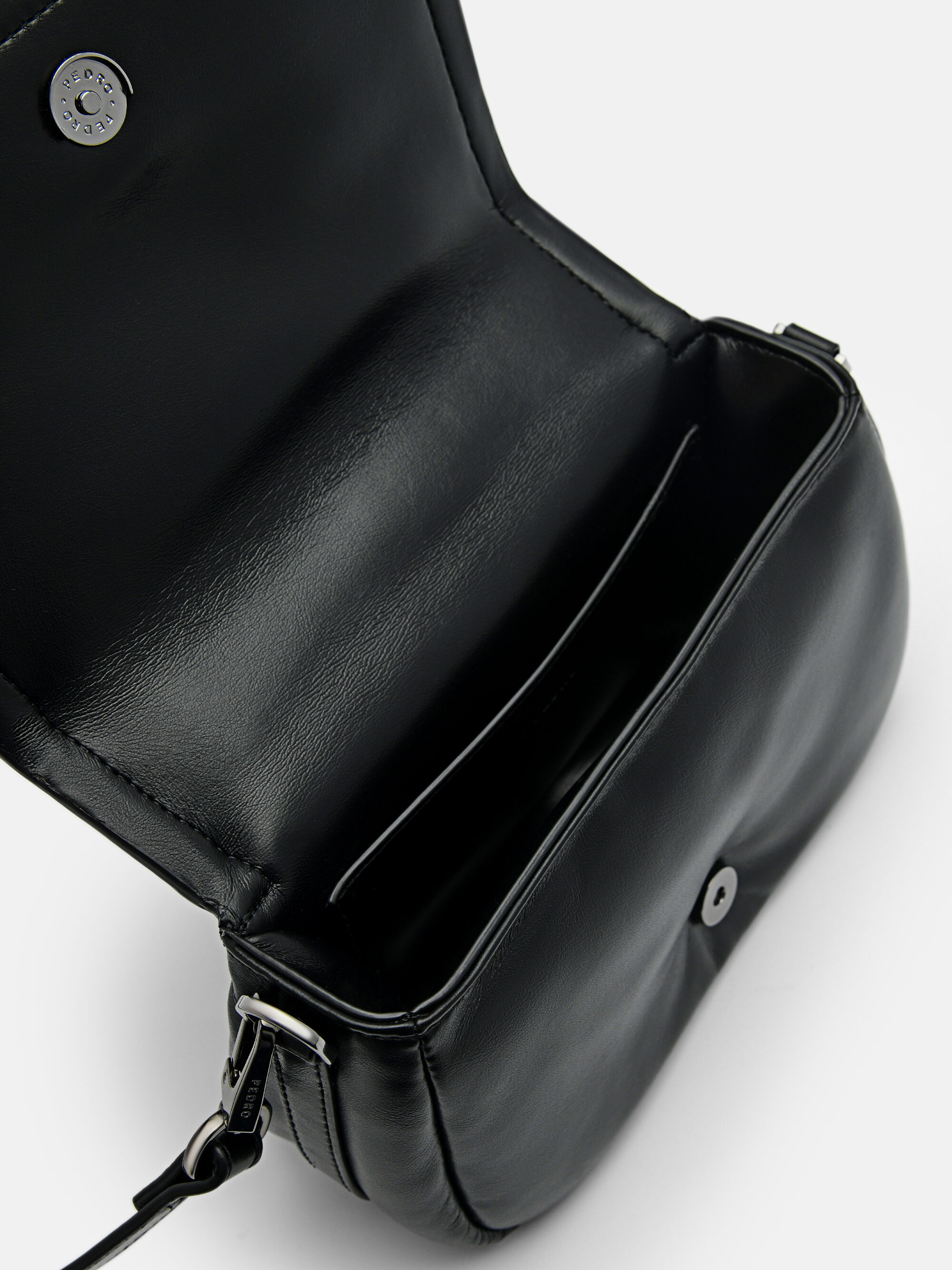 Helix Mini Shoulder Bag, Black, hi-res