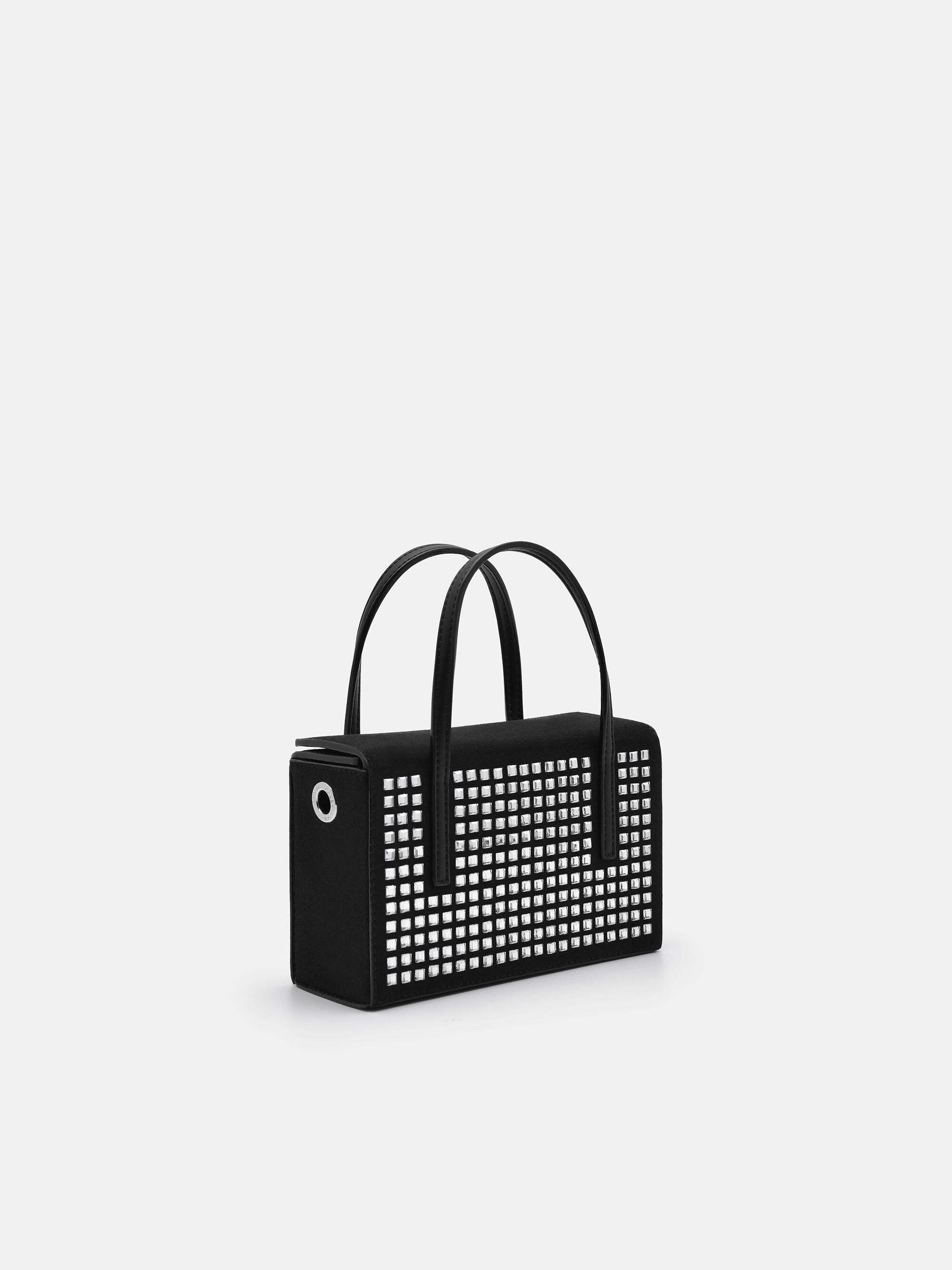Bomi Mini Handbag, Black, hi-res