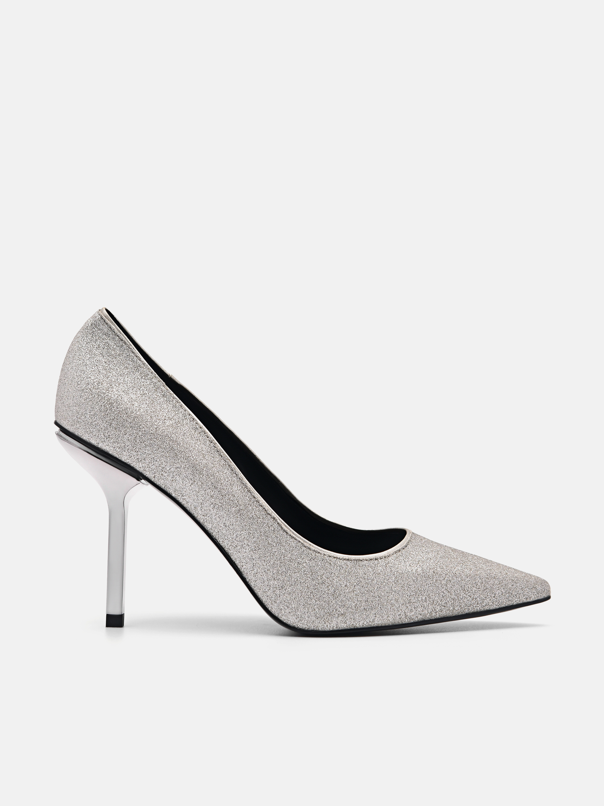 Rack room hot sale silver heels