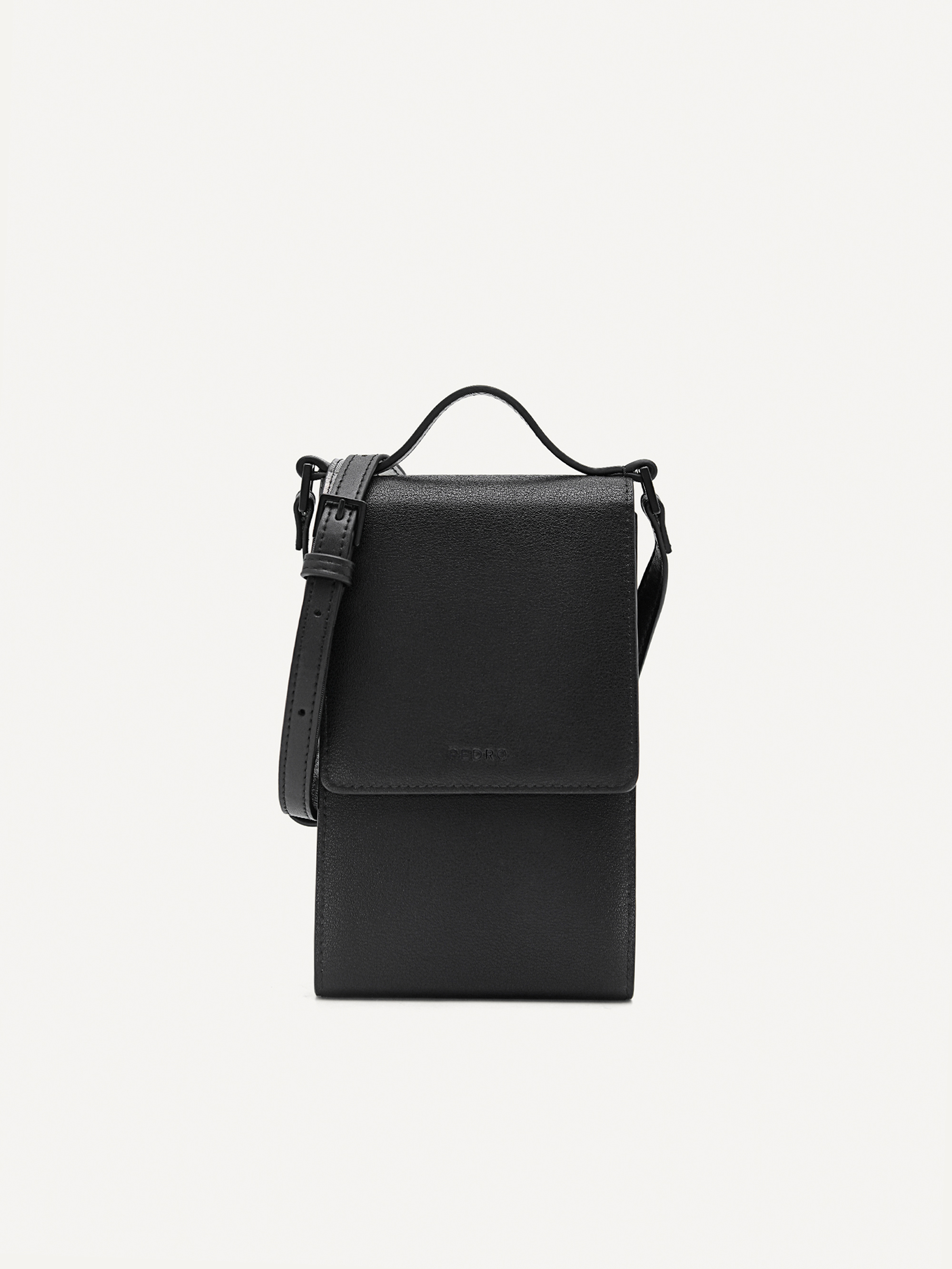 Pedro Tote Handbag/Sling Bag In Black-White, Women's Fashion, Bags