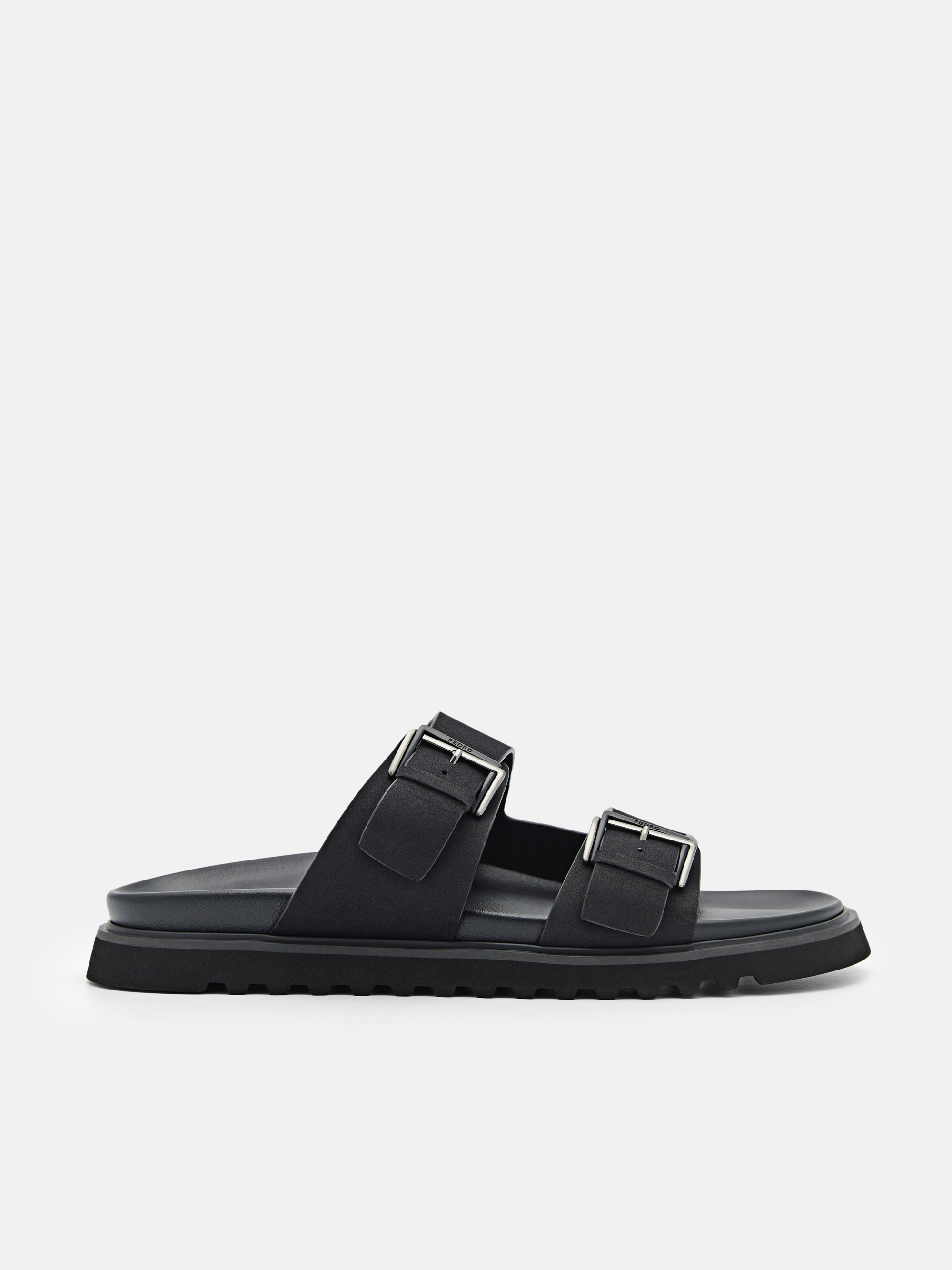Black Arche Slide Sandals - PEDRO SG