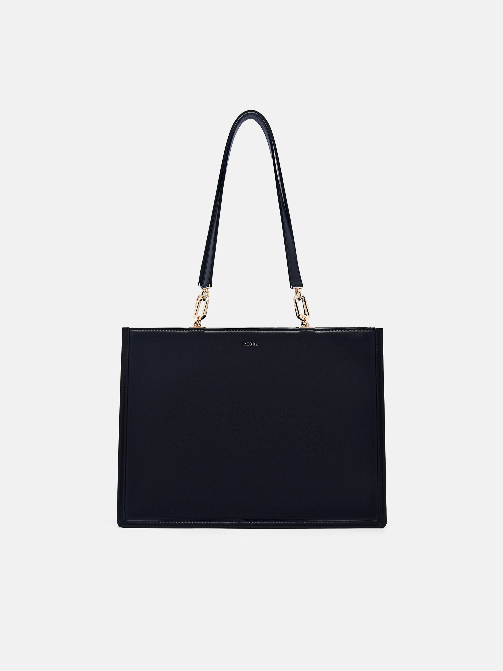 Rift Black Leather Shoulder Bag - PEDRO CA