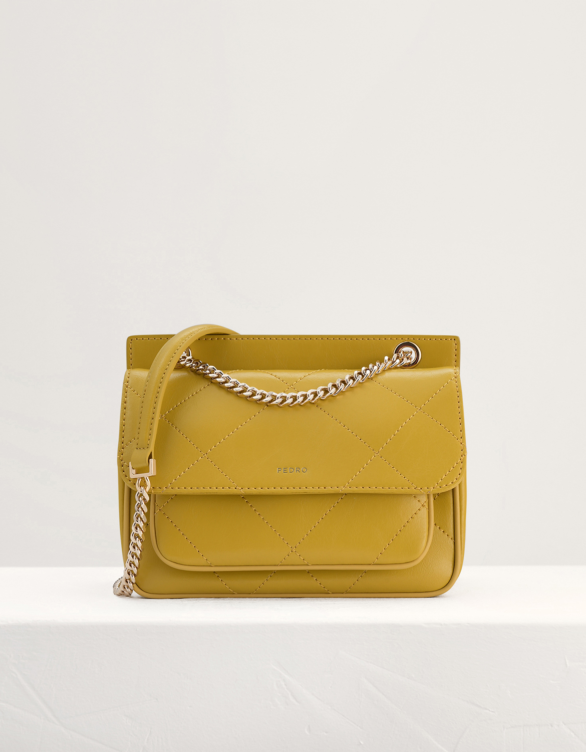 pedro leather shoulder bag