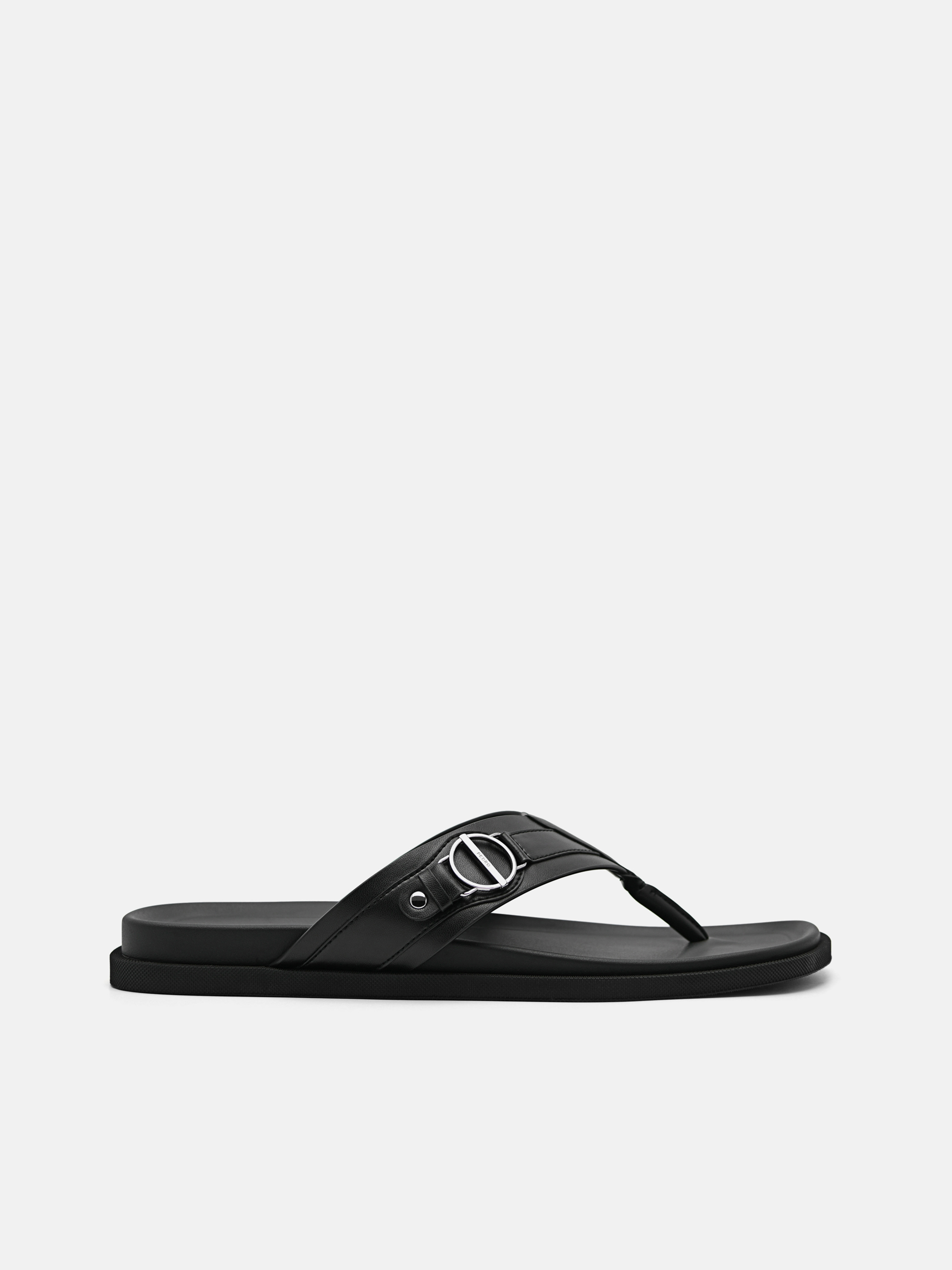 Black Brad Sandals - Pedro Th