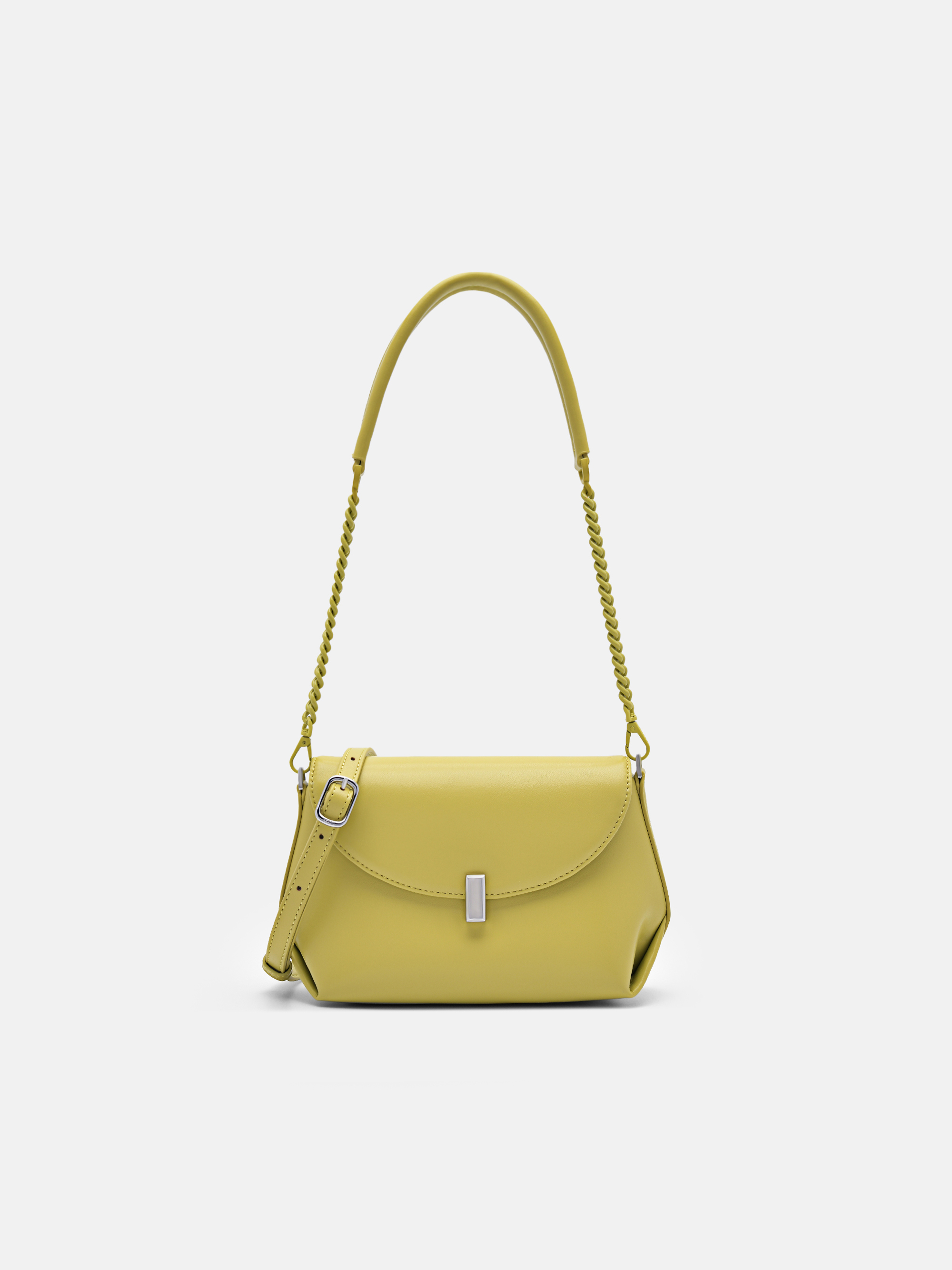 Pedro Icon Mini Leather Shoulder Bag - Yellow