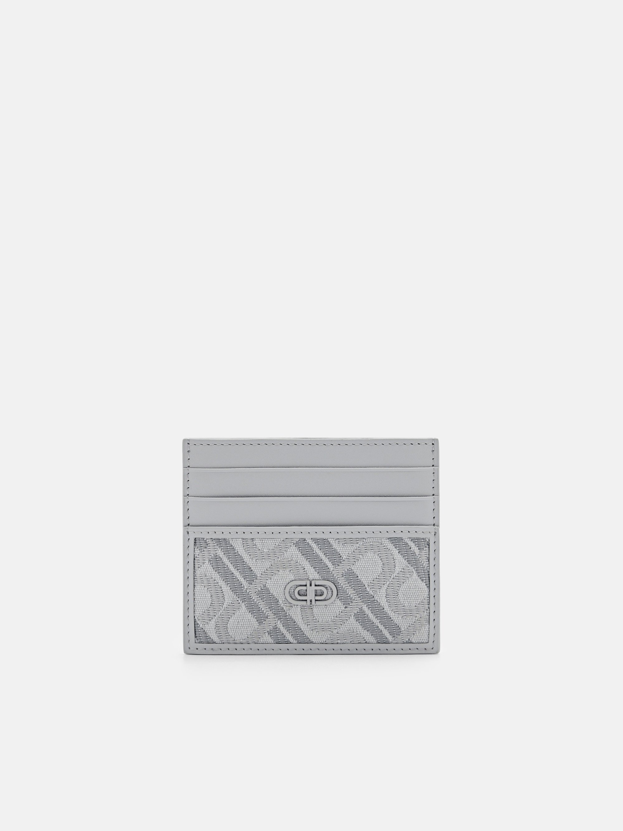 PEDRO Icon Leather Card Holder - Black