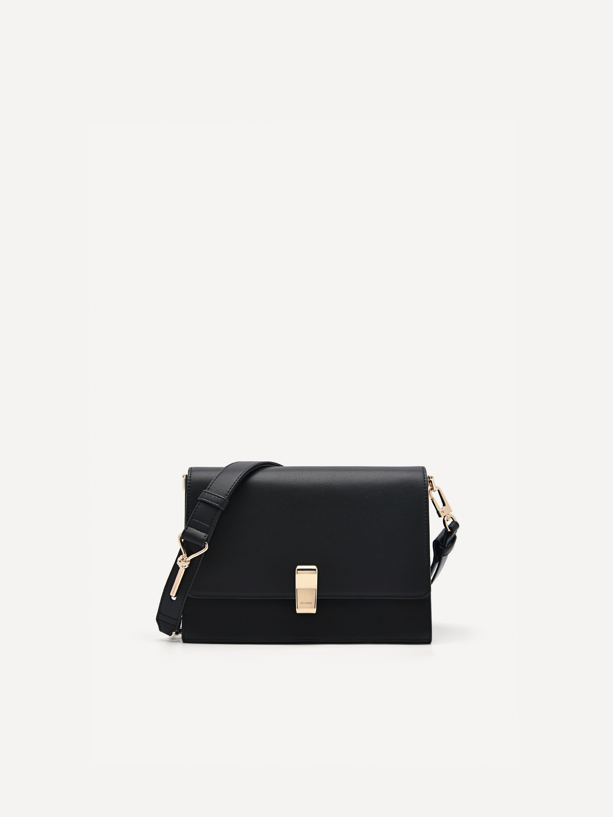 Black Carolyn Shoulder Bag | PEDRO UK