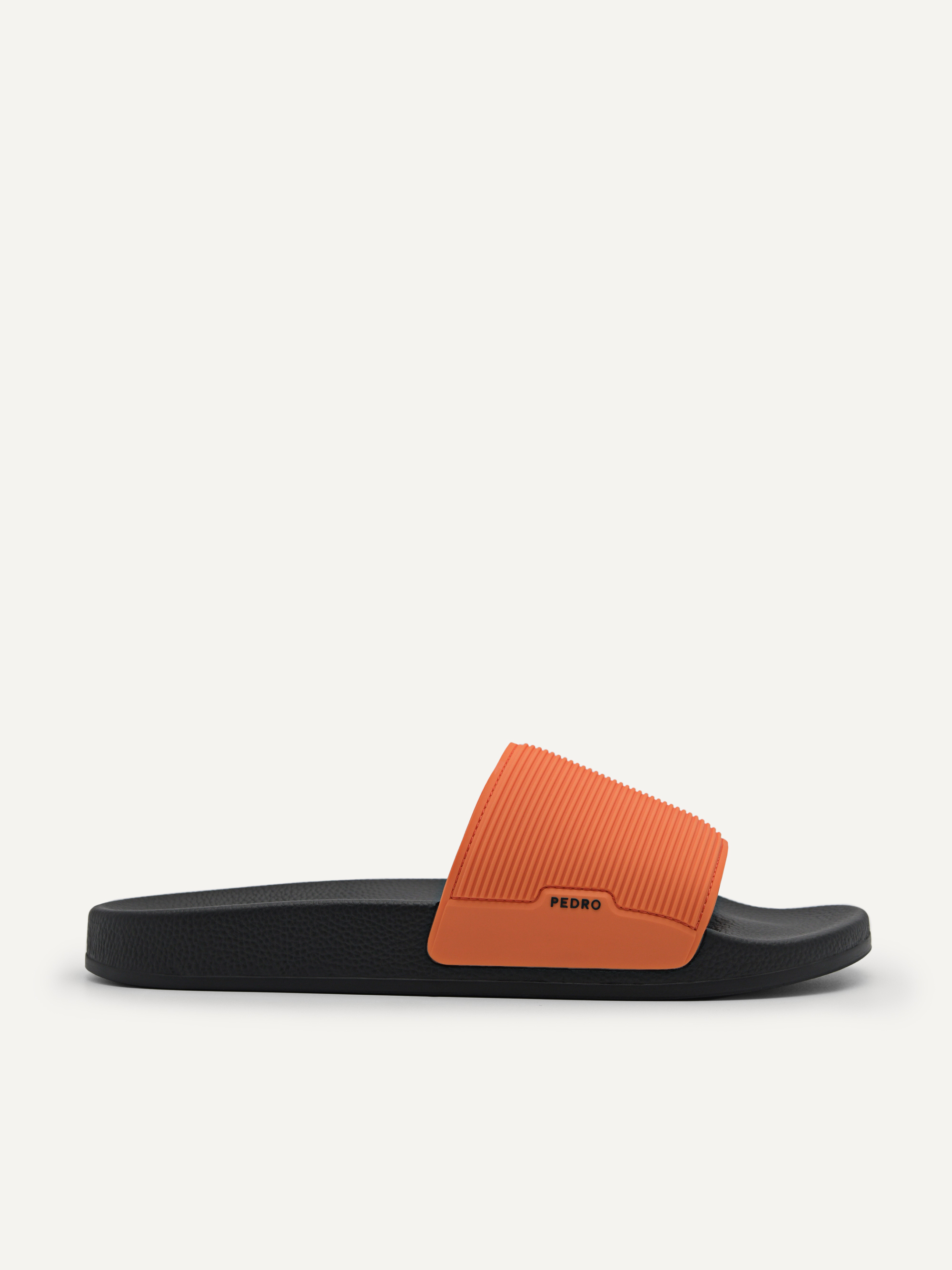 Orange Slide Sandals - PEDRO SG