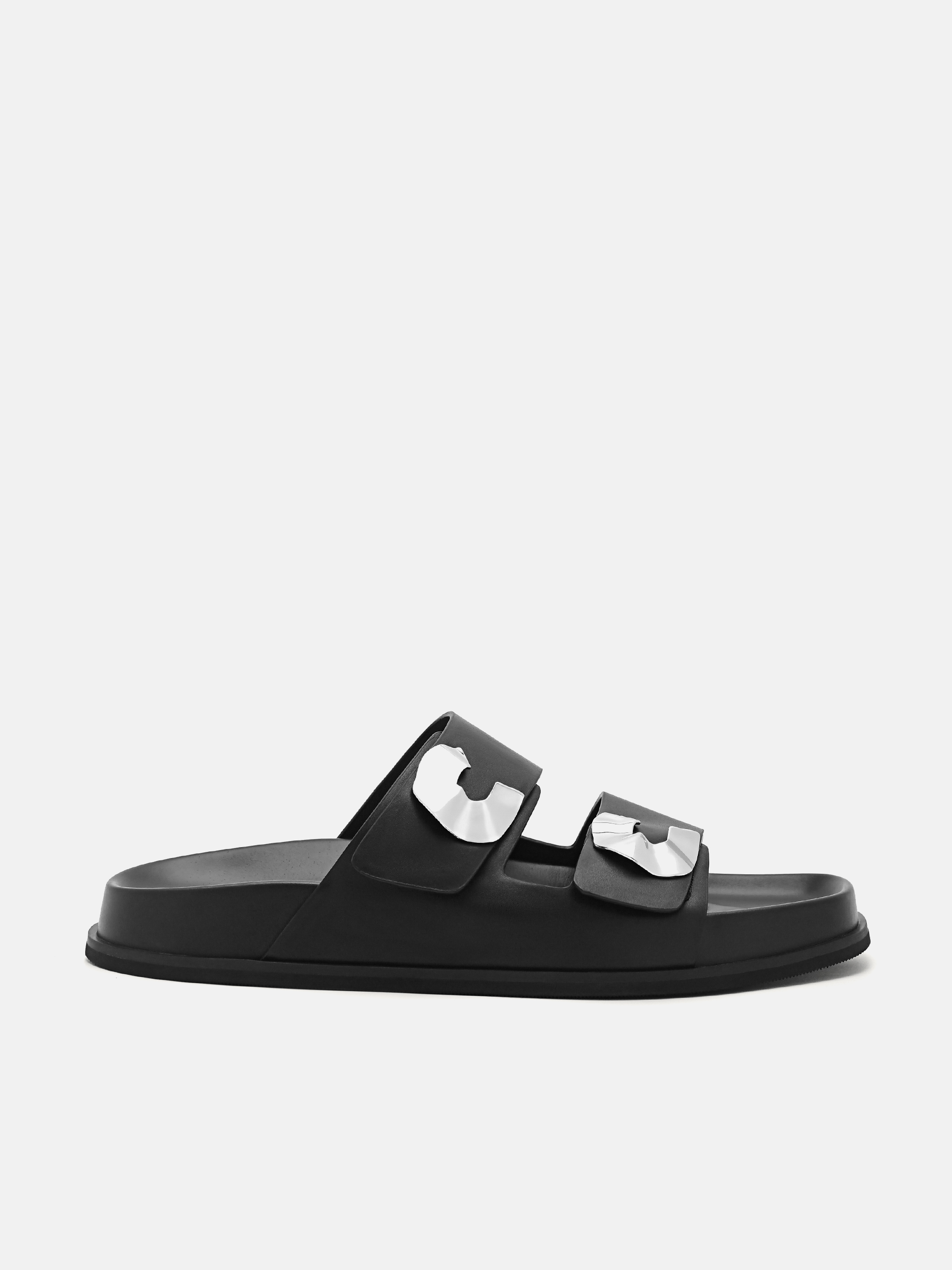 Black Iris Strap Sandals - PEDRO EU